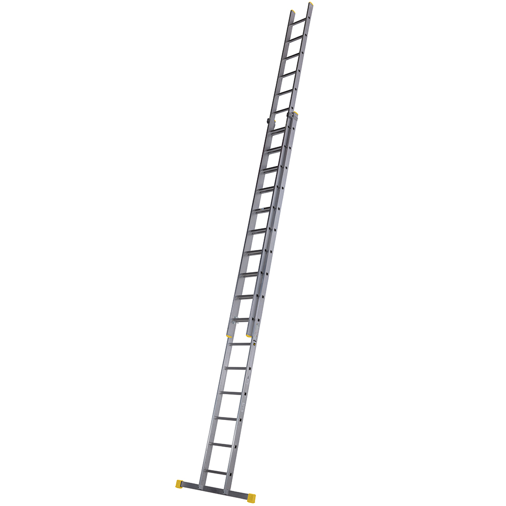 Werner 57711520 Square Rung Double Extension Ladder 4.7m | Compare The Build