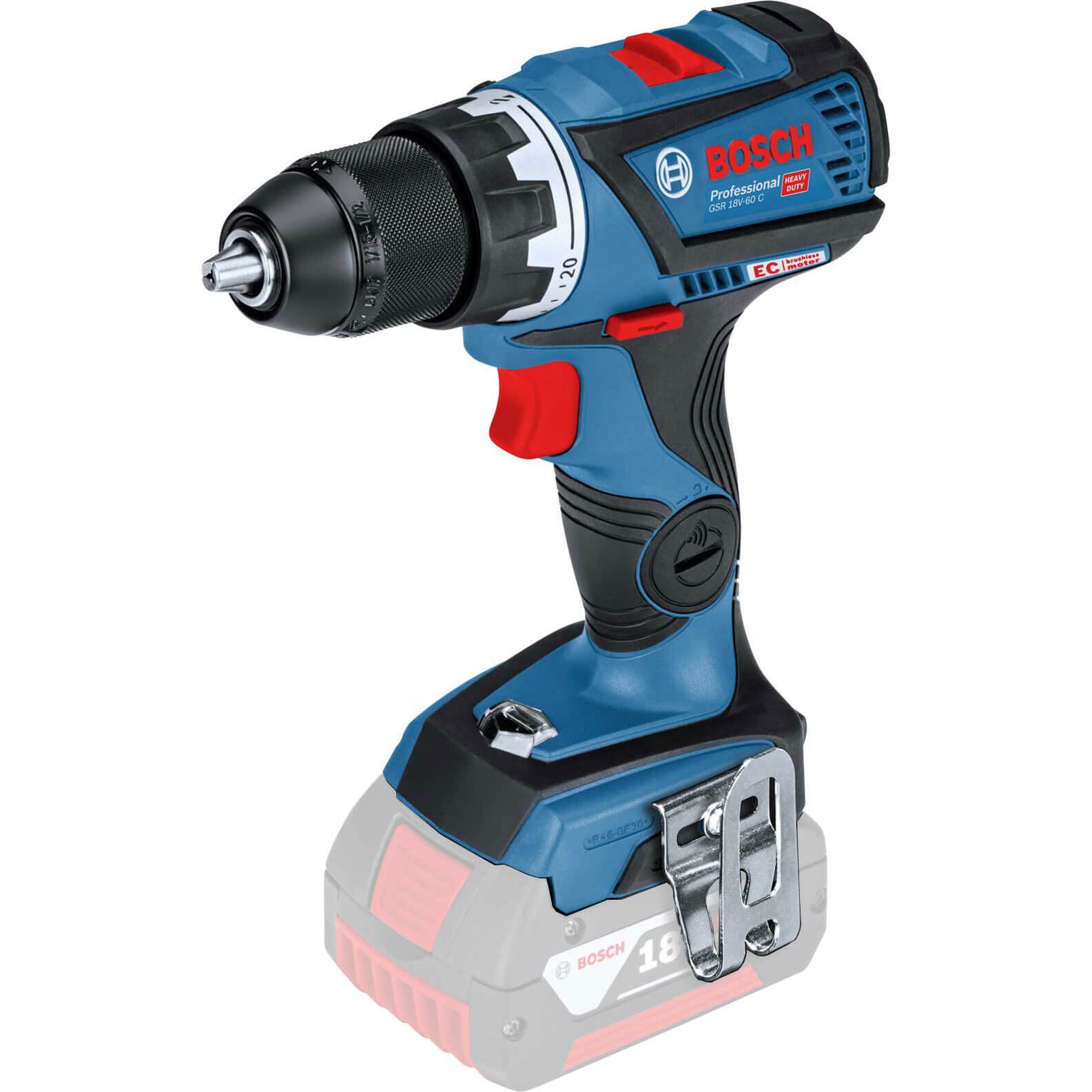 Bosch GSR 18 V-60 C 18v Cordless Connect Ready Drill Driver No Batteries No Charger Case Price Comparisons | Compare The Build