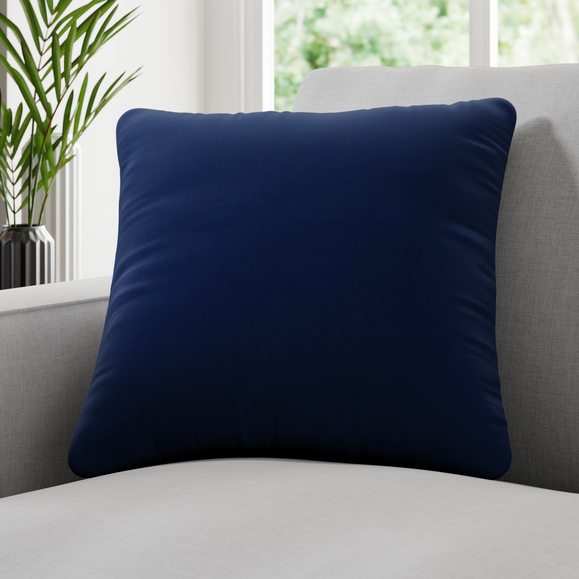 Panama Plain Made to Measure Cushion Cover Panama Navy Price Comparisons | Compare The Build