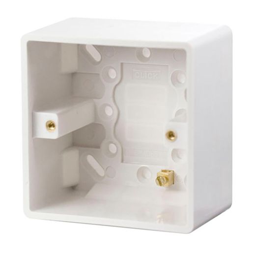 Mode 1 Gang 47mm Pattress Box - CMA085 Price Comparisons | Compare The Build