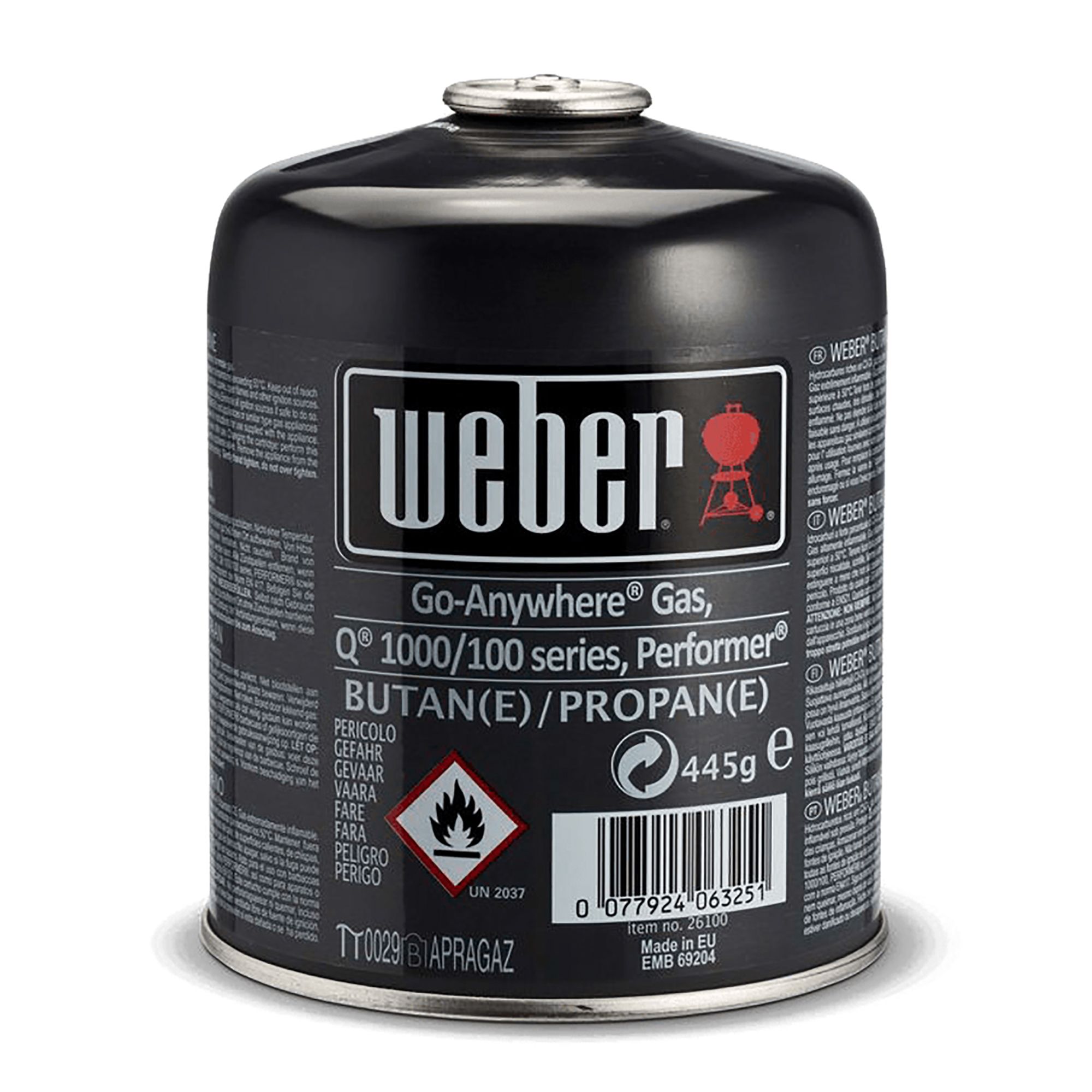 Weber Butane & Propane Gas Cartridge, 0.57Kg Price Comparisons | Compare The Build