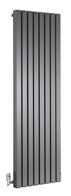 Ximax Vulkan Square Vertical Designer Radiator, Anthracite (W)285mm (H)1800mm Price Comparisons | Compare The Build