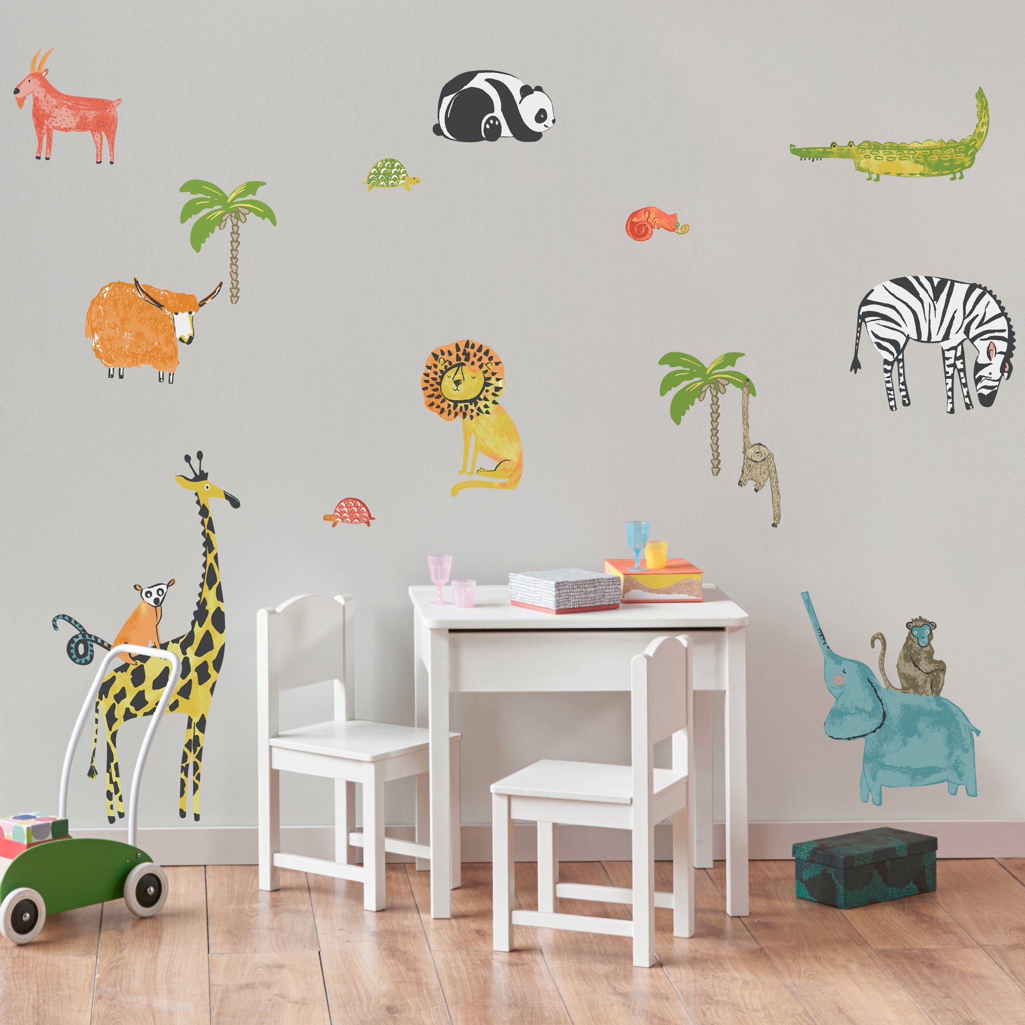 My World Wall Stickers White/Blue/Yellow Price Comparisons | Compare The Build