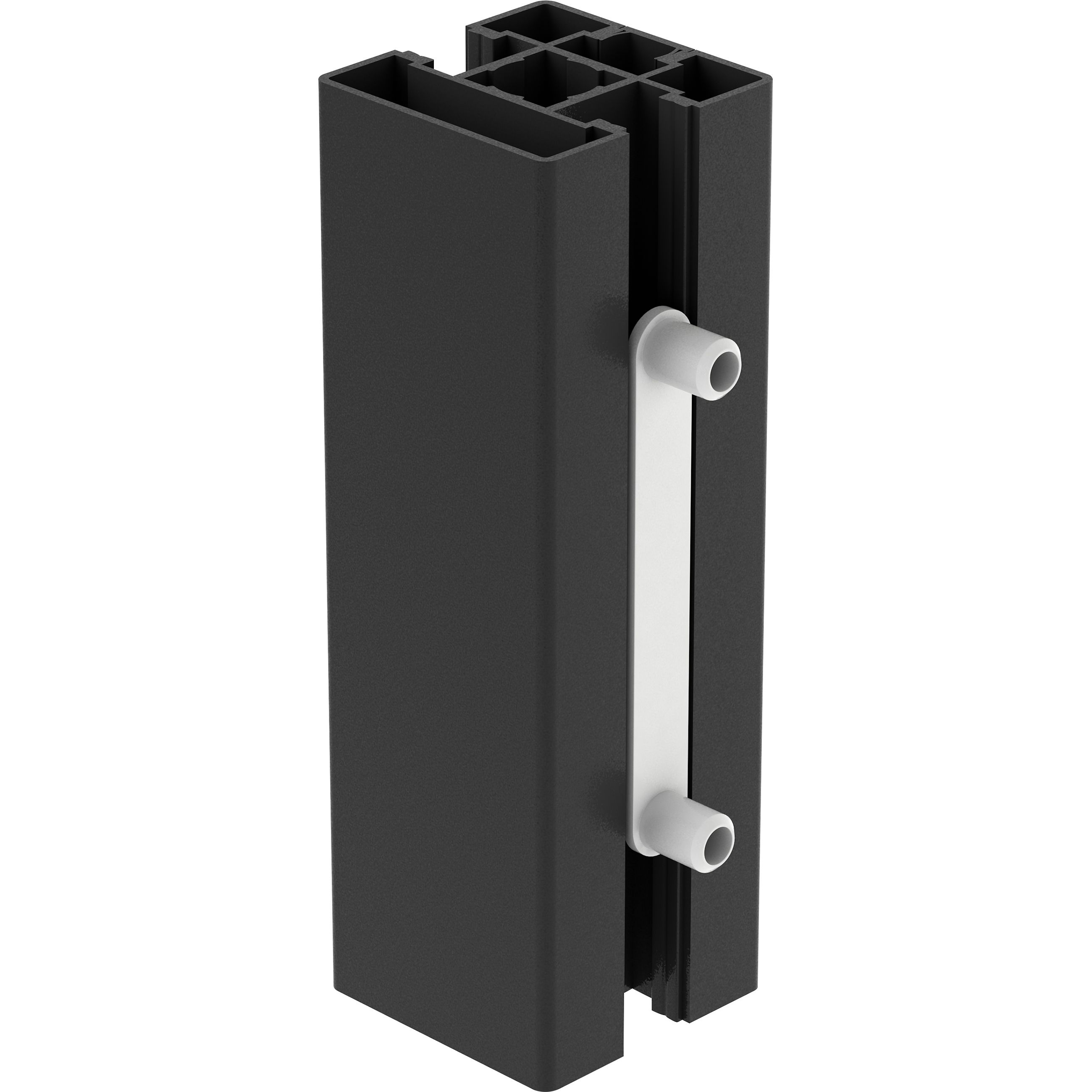 GoodHome Alara Black Room Divider Post Extender (H)0.13M (W)0.04M Price Comparisons | Compare The Build