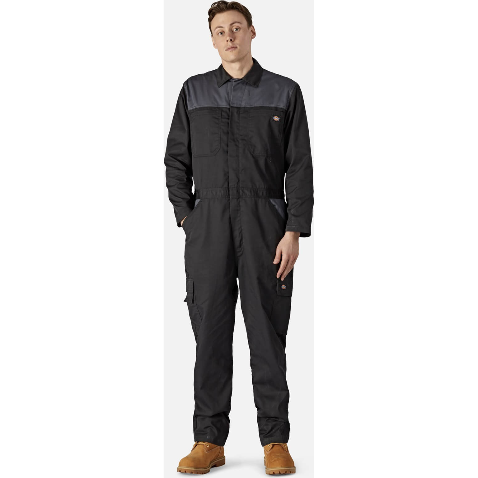 Dickies Everyday Coverall Black / Grey 2XL Price Comparisons | Compare The Build