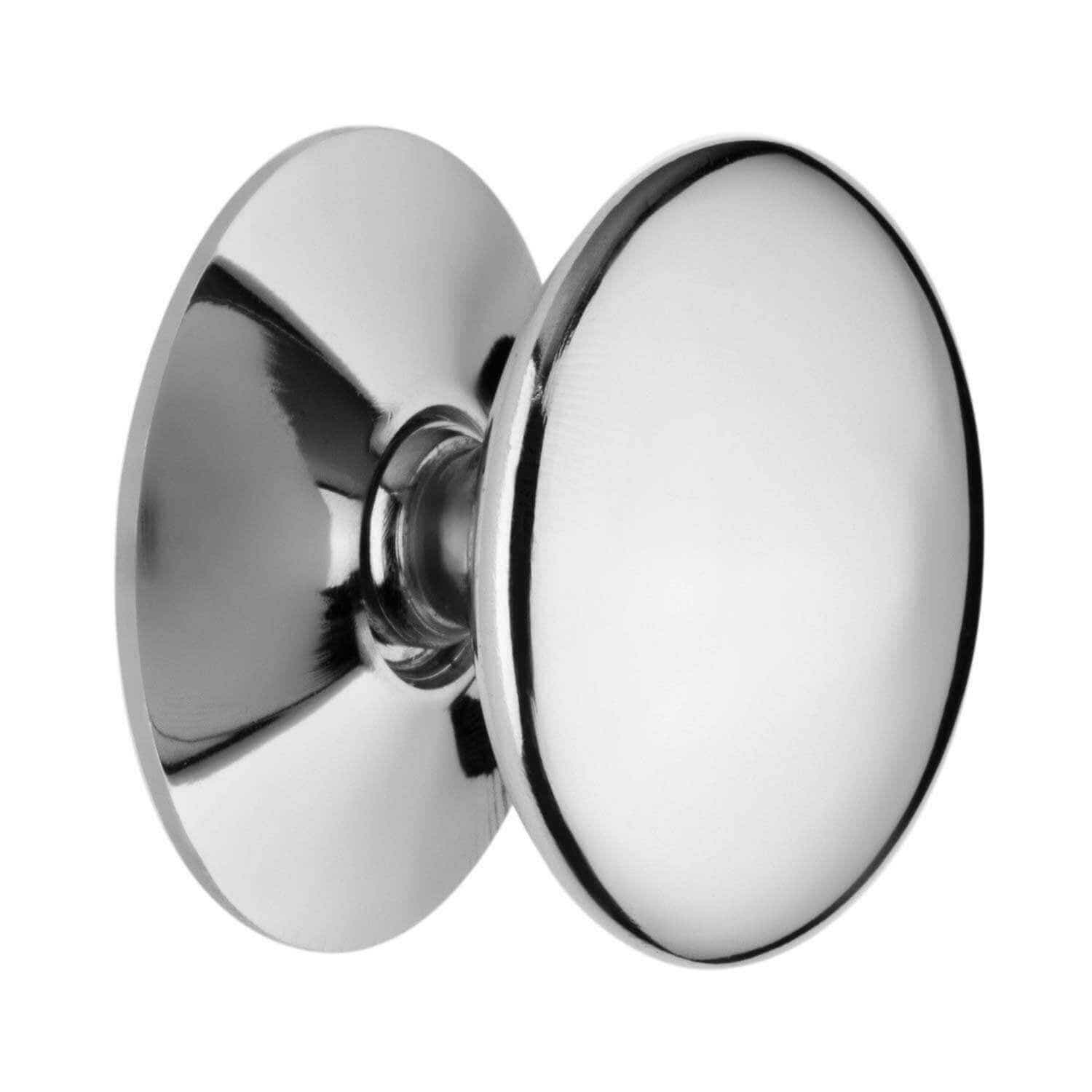 Premium Chrome Large Victorian Cabinet Knob - Pack of 6 - Elite Knobs &amp; Handles Price Comparisons | Compare The Build