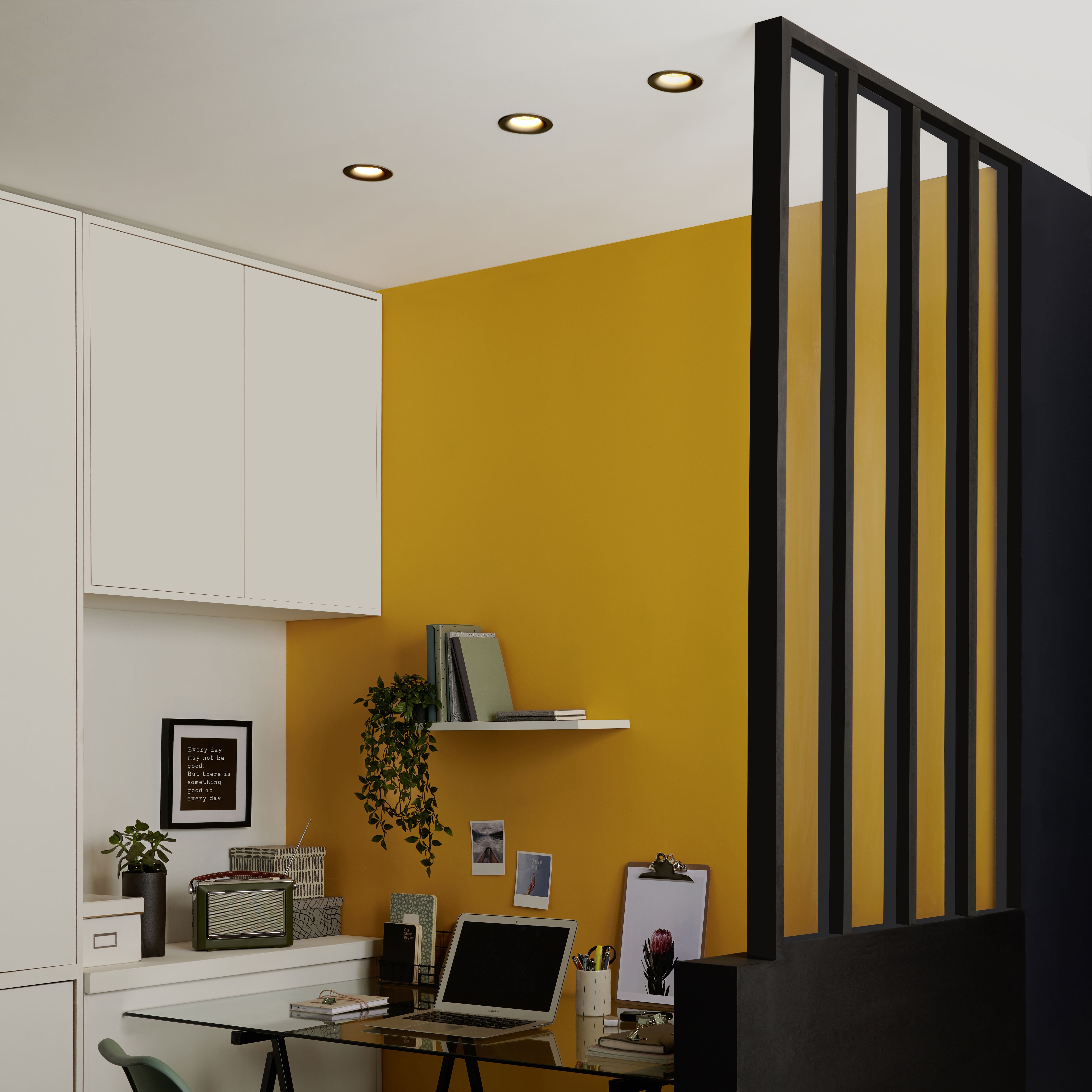 Colours Hobson Black Led Warm White Downlight 6.1W Ip20 Price Comparisons | Compare The Build