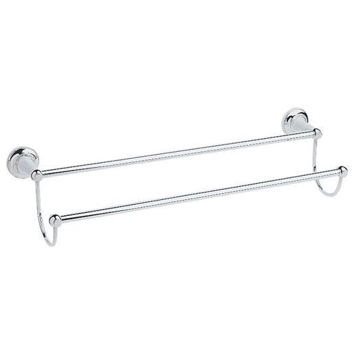 Clifton Double Towel Rail Chrome Price Comparisons | Compare The Build