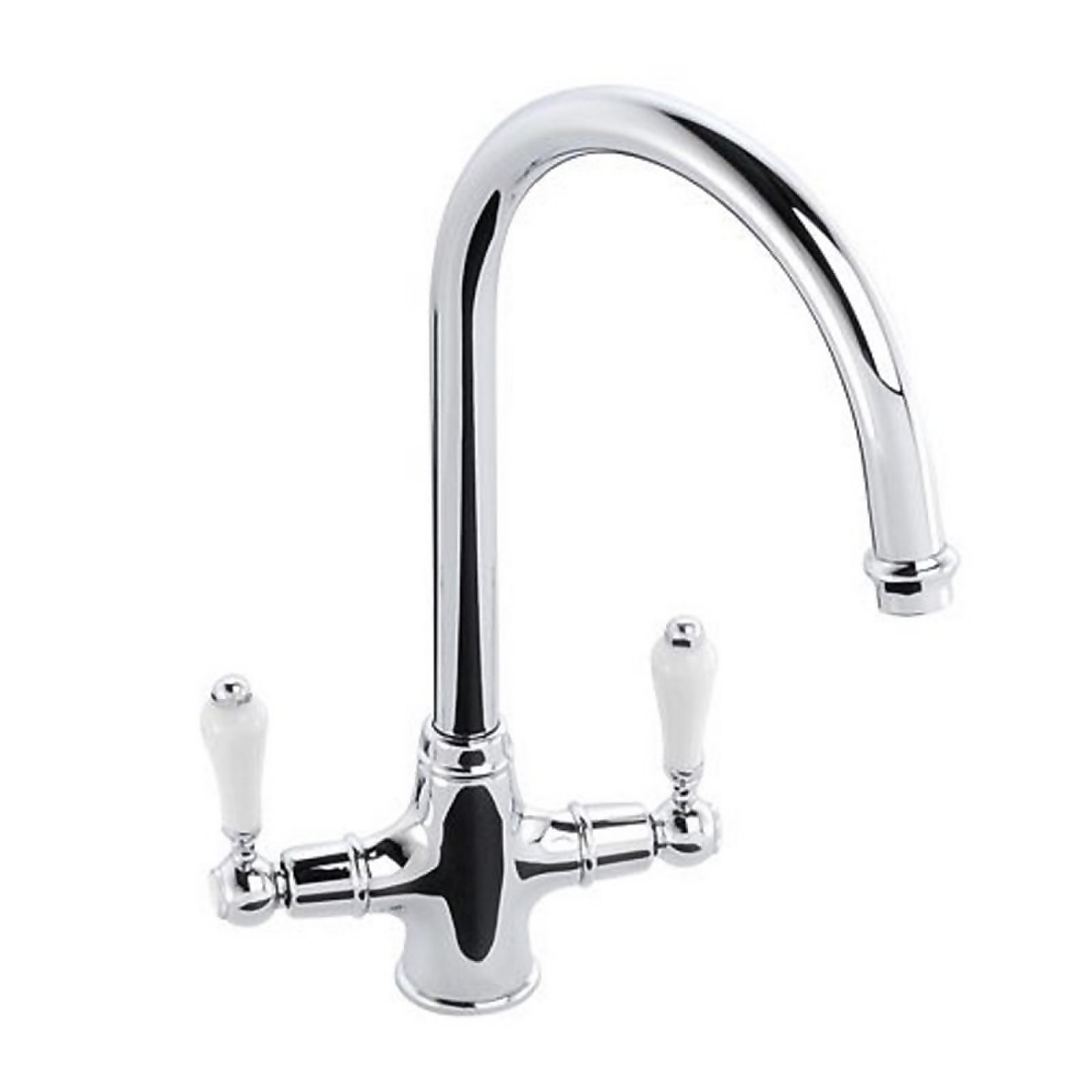 Lavish Dual Handle Monobloc Kitchen Tap - Chrome Price Comparisons | Compare The Build