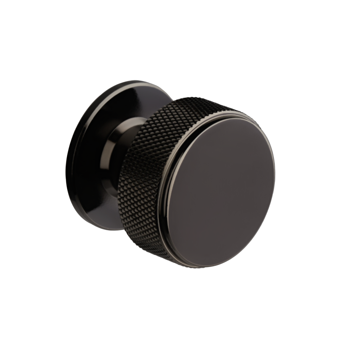 Kensington Knurled Cabinet Wardrobe Drawer Knob Black Nickel - 35mm Price Comparisons | Compare The Build