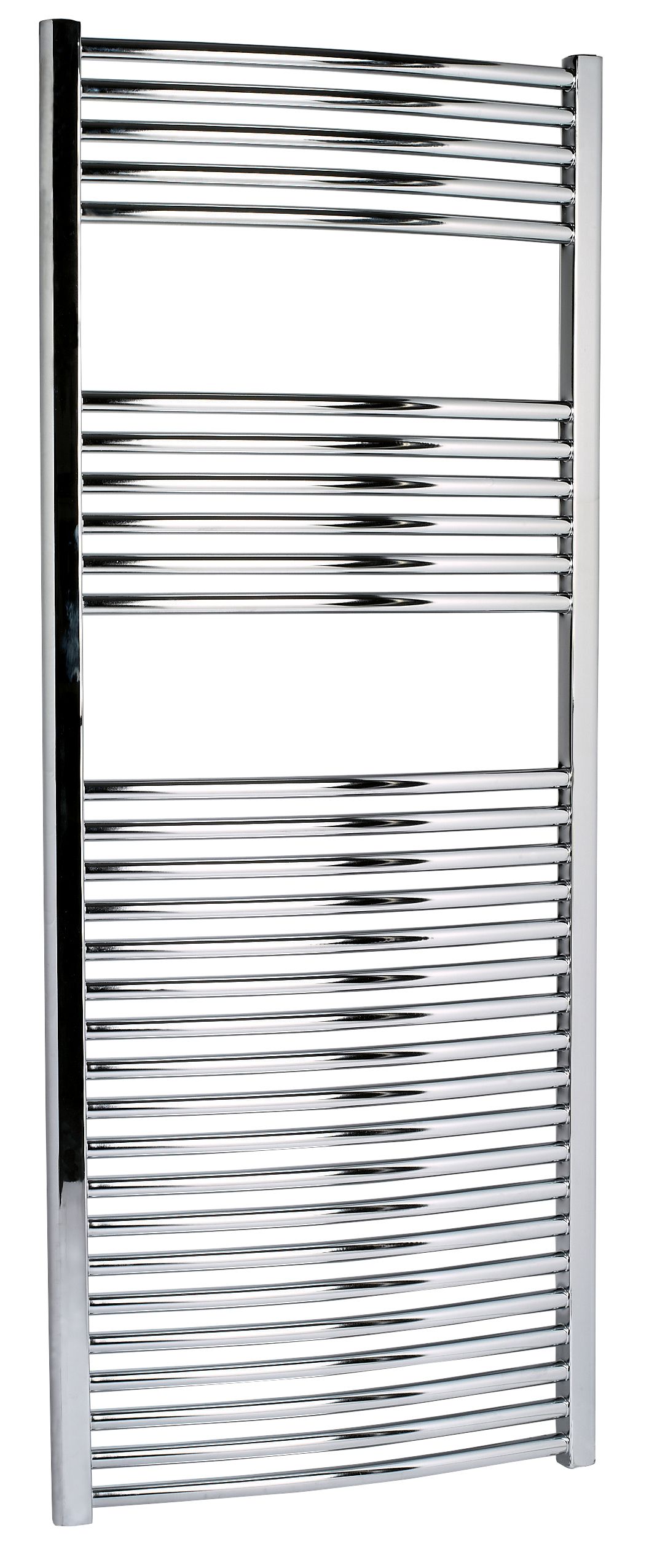 Flomasta 519W Electric Silver Towel Warmer (H)1500mm (W)600mm Price Comparisons | Compare The Build