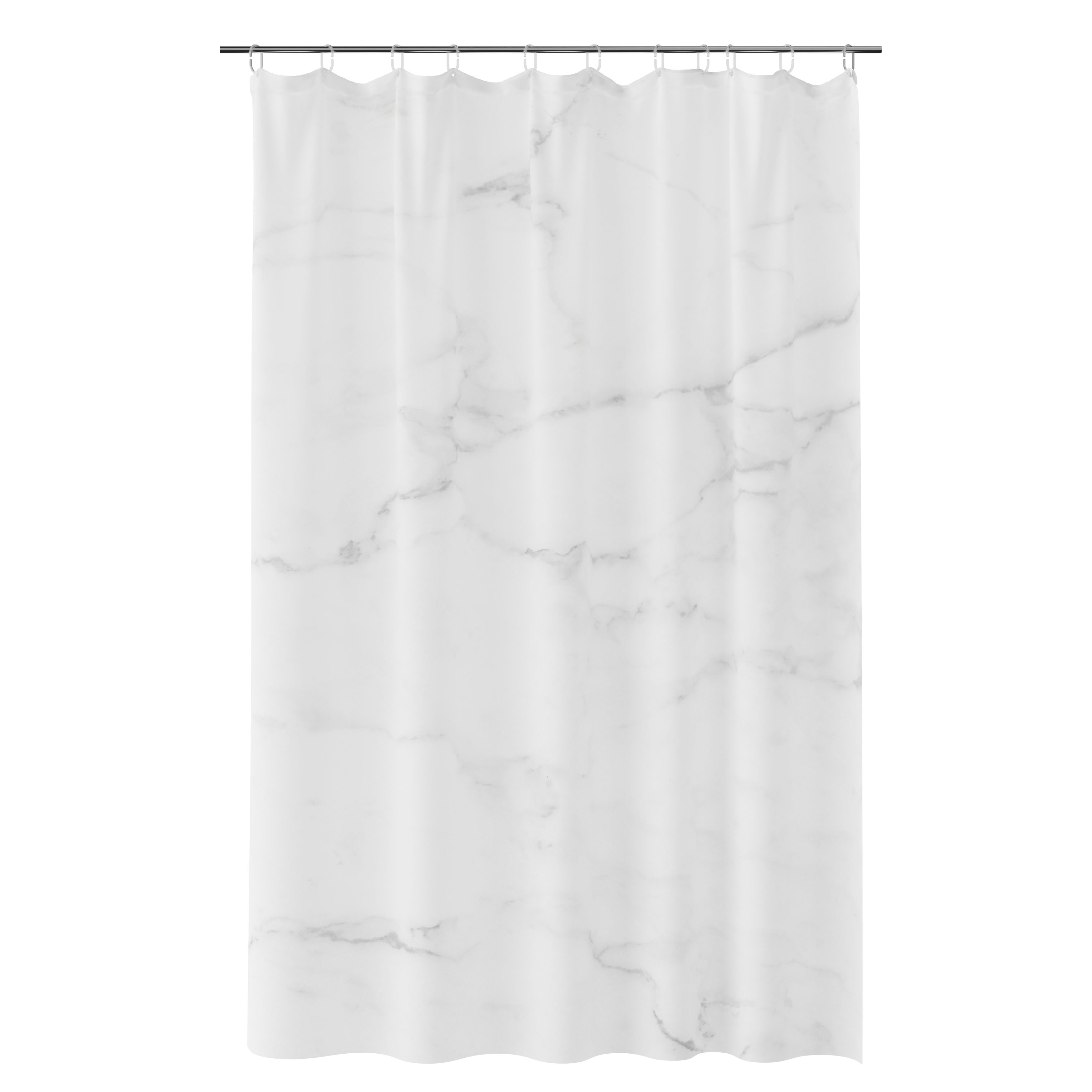 GoodHome Elland Marble Shower Curtain (L)2000mm Price Comparisons | Compare The Build