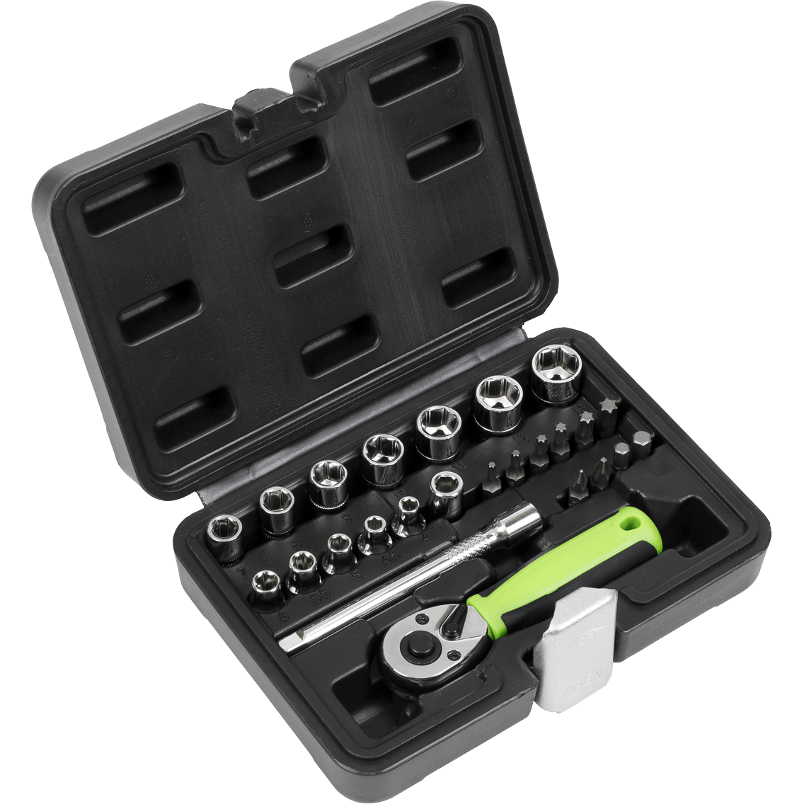 Siegen 25 Piece 1/4" Drive Hex Socket Set 1/4" Price Comparisons | Compare The Build