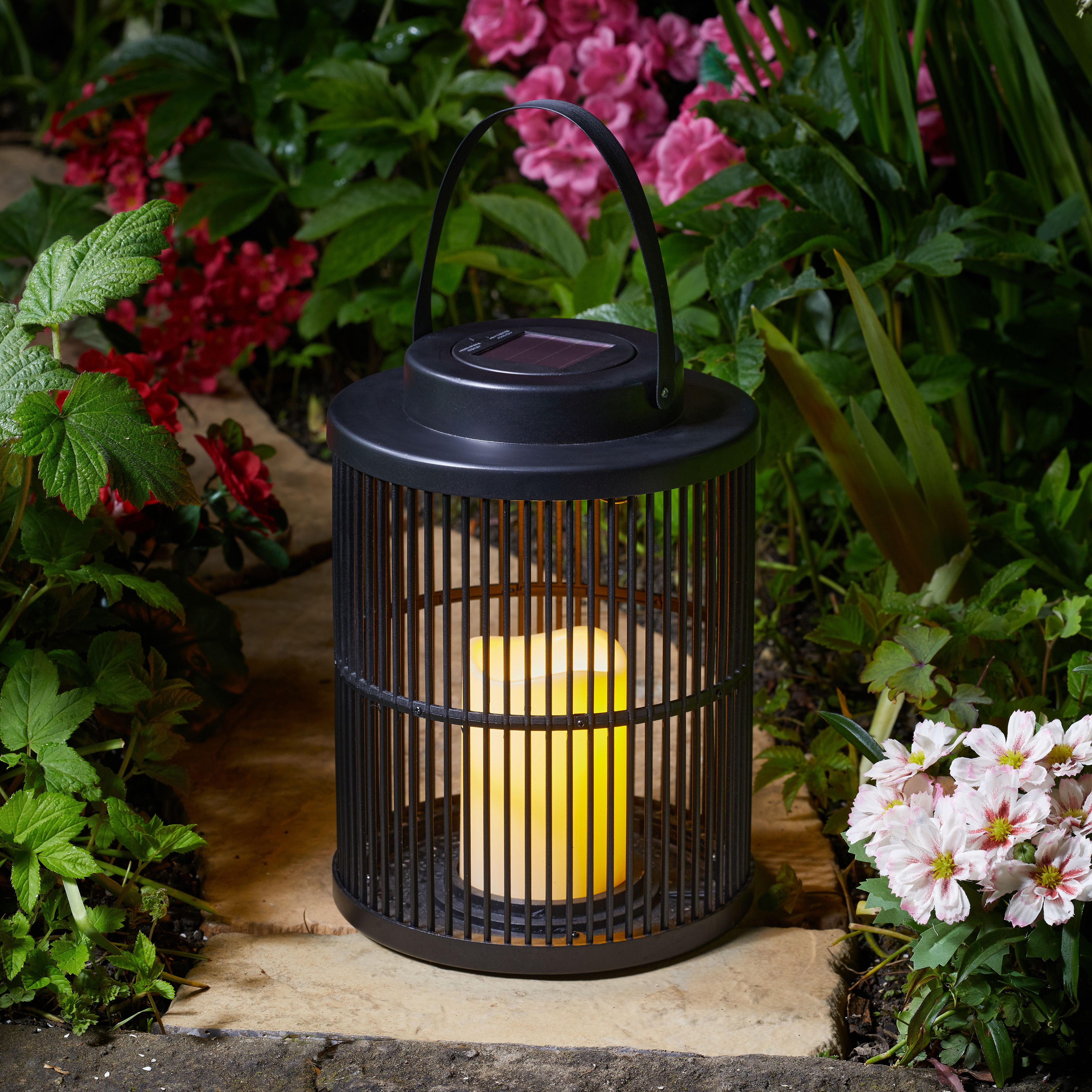 Smart Garden Urbane Black Plastic Solar-Powered Outdoor Led Small Lantern Price Comparisons | Compare The Build