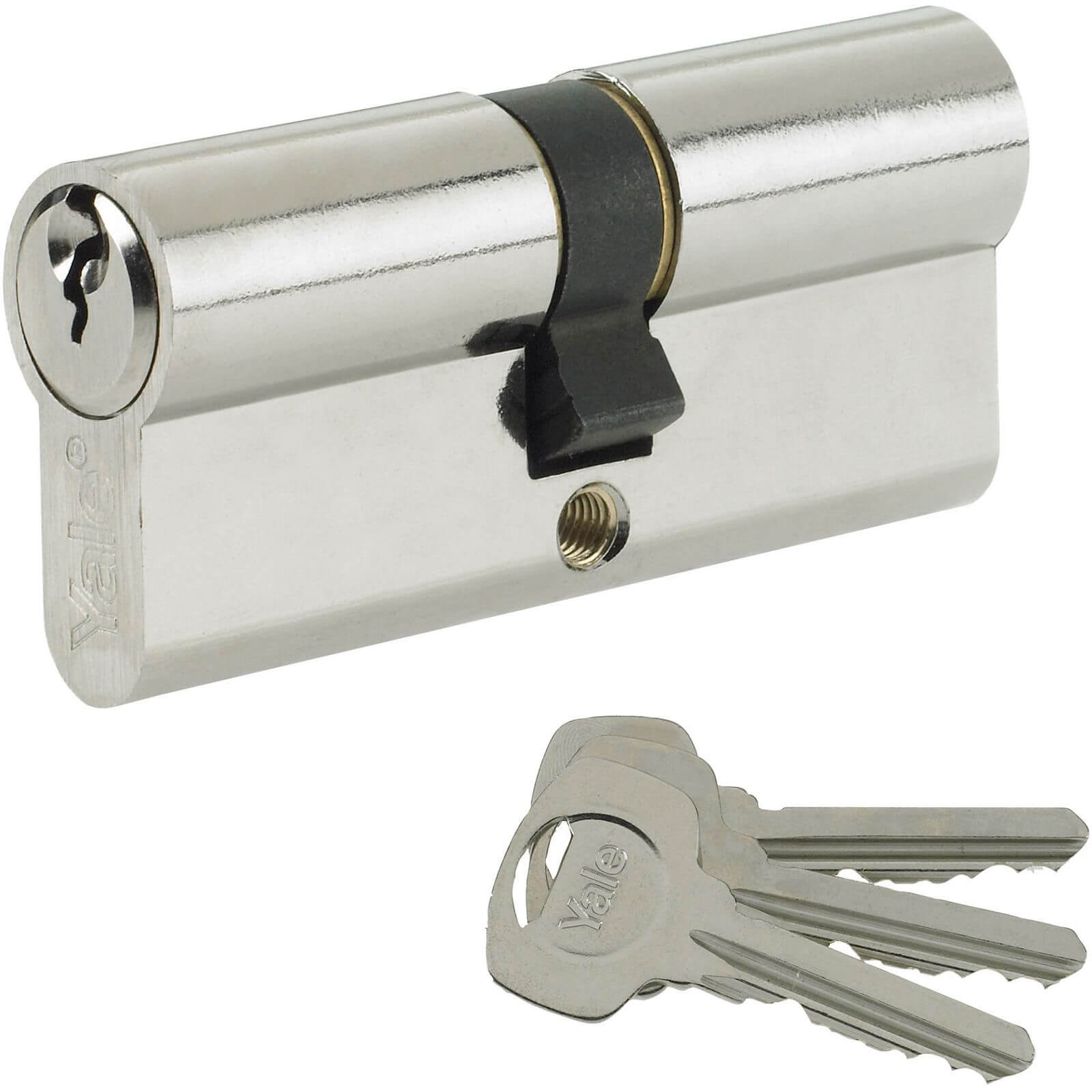 Yale 80mm Nickel-Plated Euro Cylinder Lock Price Comparisons | Compare The Build