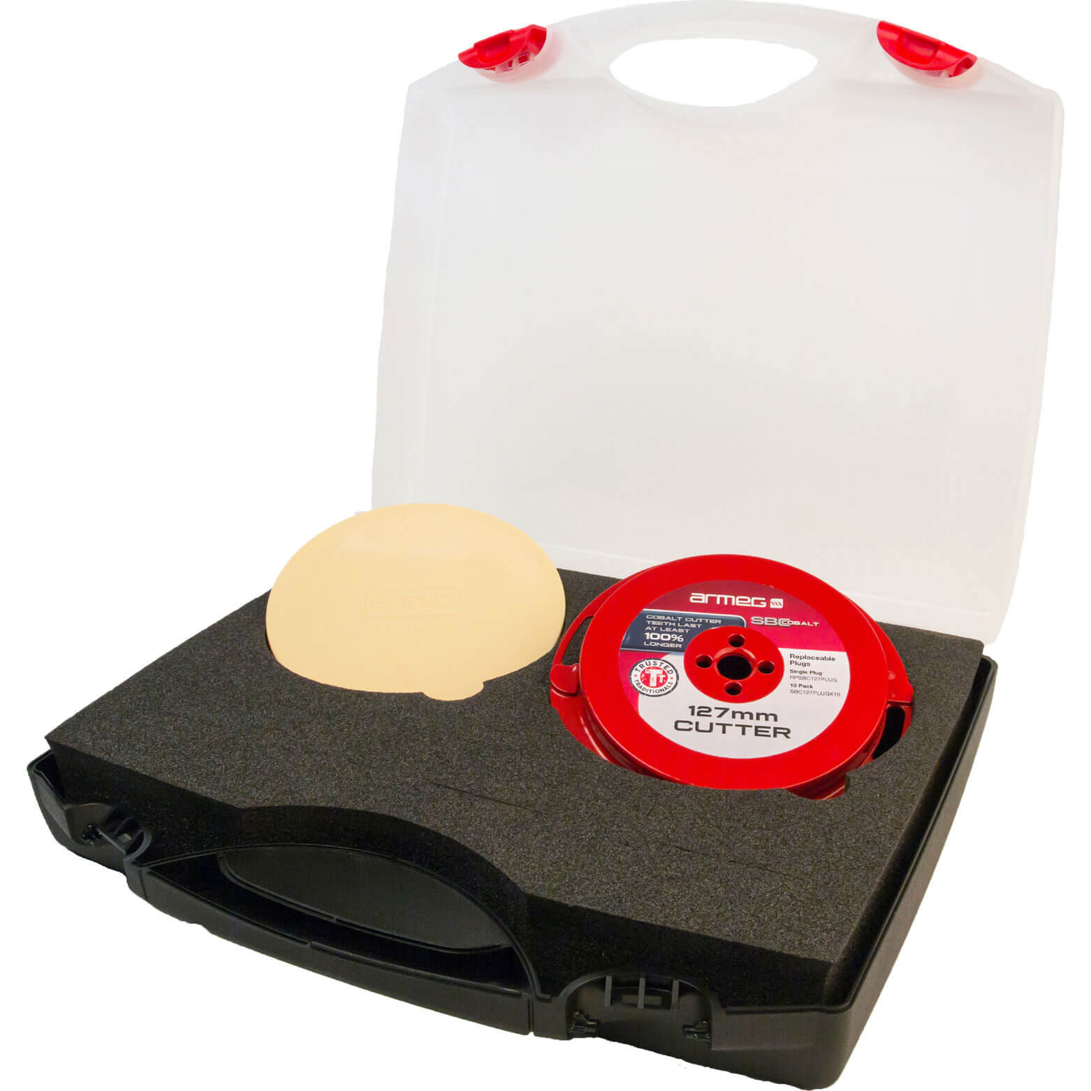 Armeg 127mm Diameter Plug Solid Board Cutter Set Price Comparisons | Compare The Build
