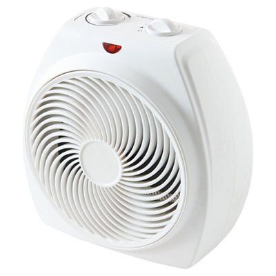 2000W White Freestanding Fan Heater Price Comparisons | Compare The Build