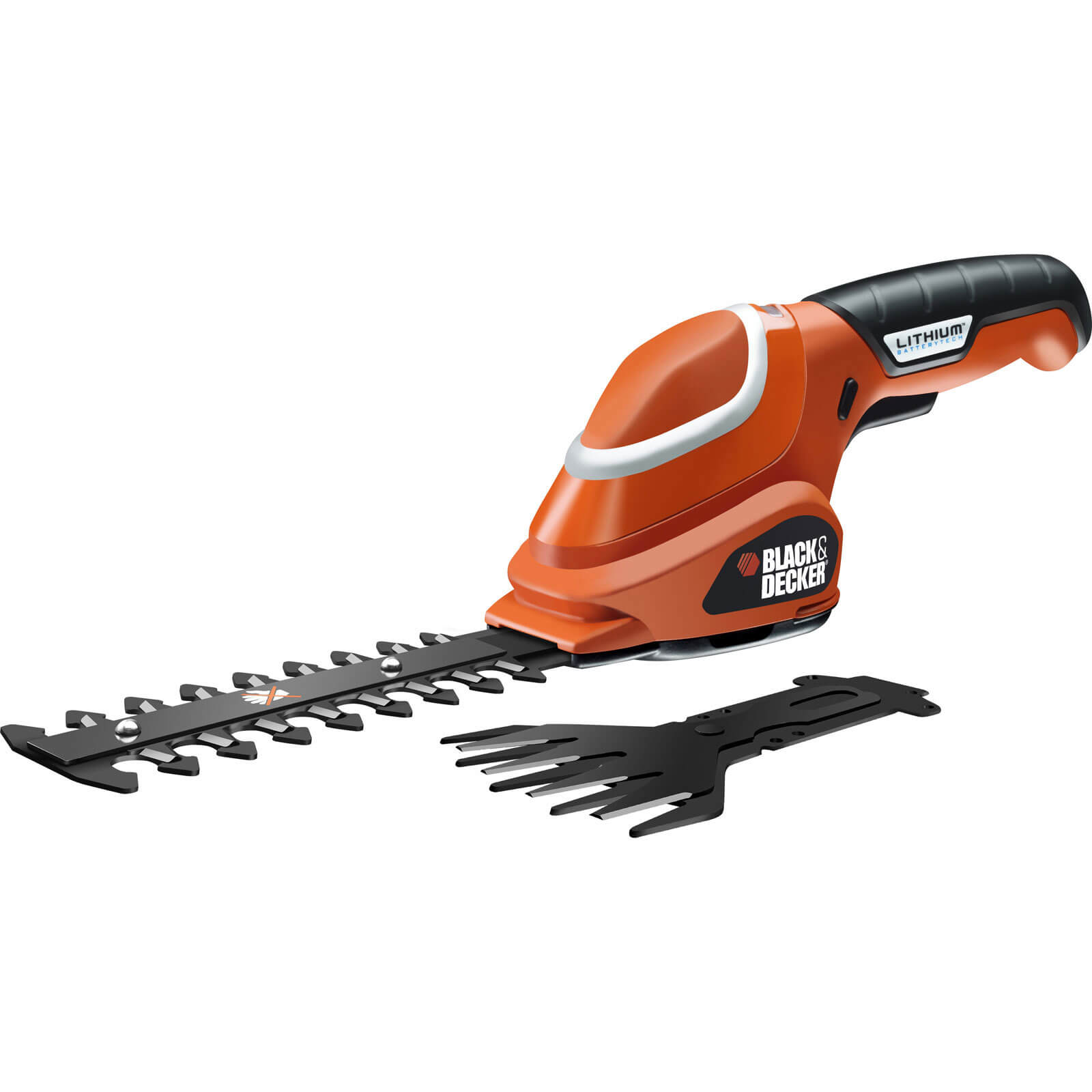 Black and Decker GSL700 7v Cordless Shrub Shears 1 x 1.2ah Integrated Li-ion Charger | Compare The Build