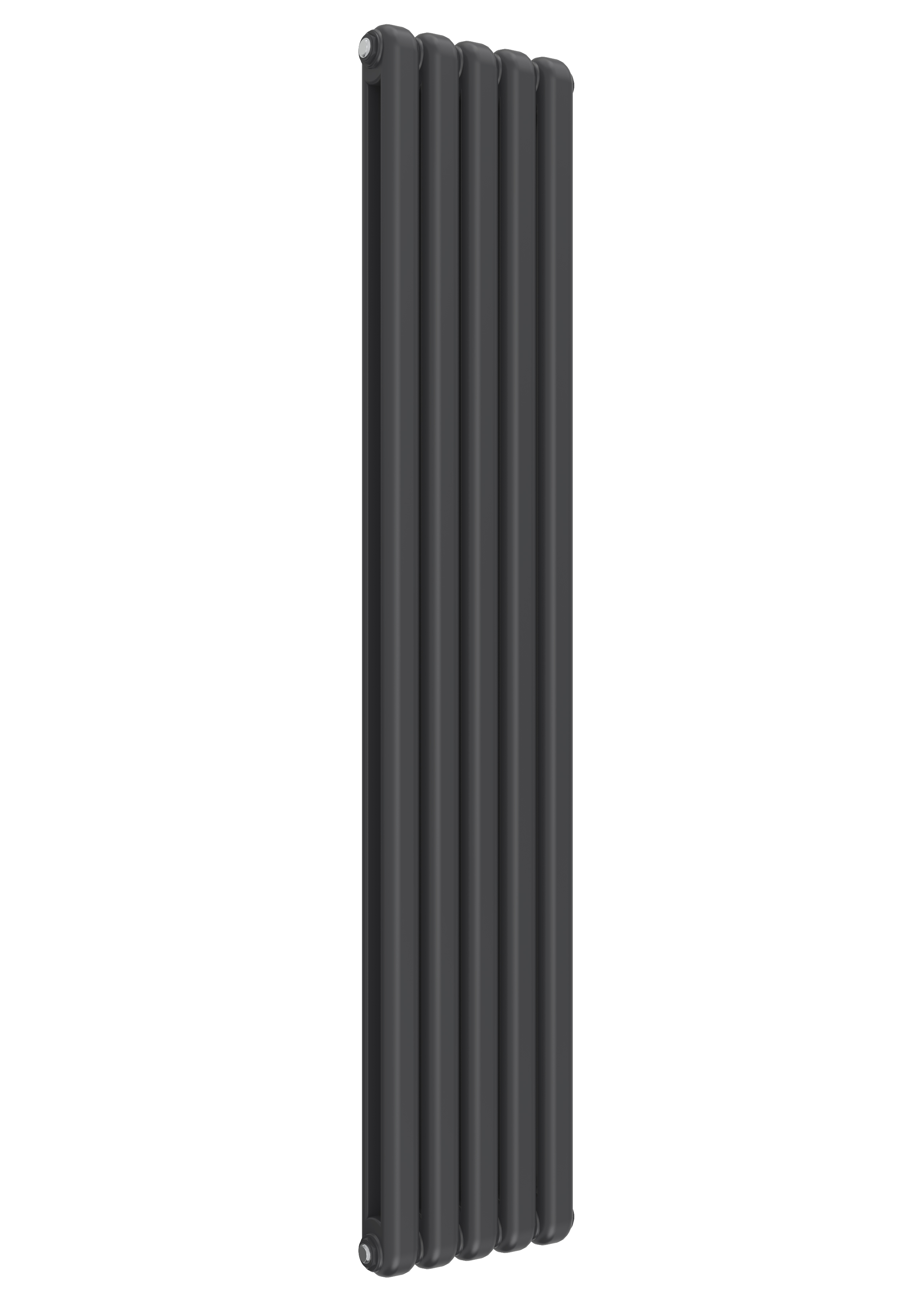 Reina Coneva Column Vertical Radiator, Anthracite, 1800mm x 370mm - Double Panel Price Comparisons | Compare The Build