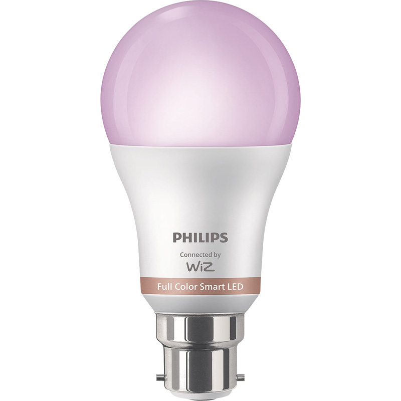 Philips WiZ LED A60 Colour Smart Light Bulb B22 60W (1 Pack) Price Comparisons | Compare The Build