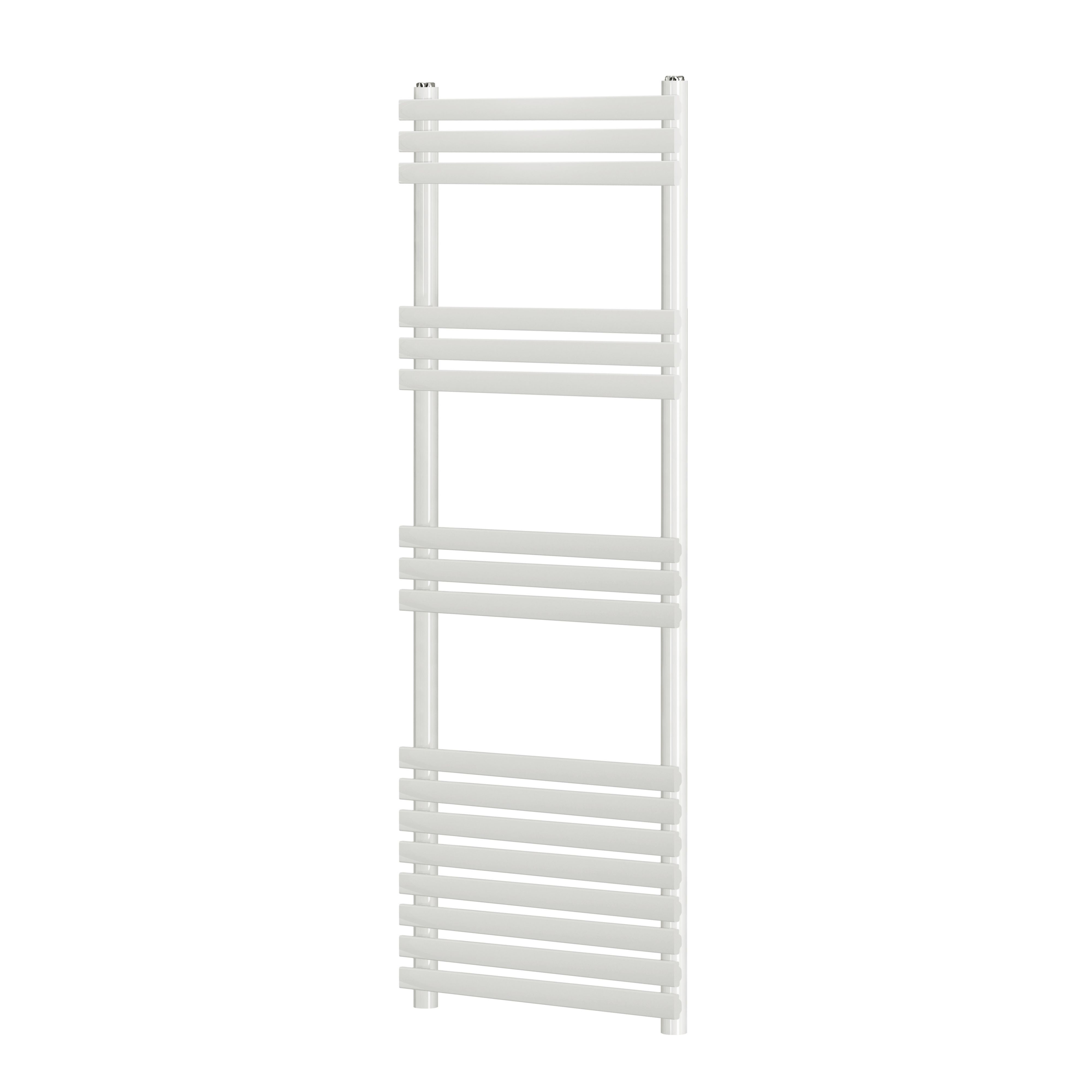 Blyss Emsworth 693W Flat Electric White Towel Warmer (H)1700mm (W)500mm | Compare The Build