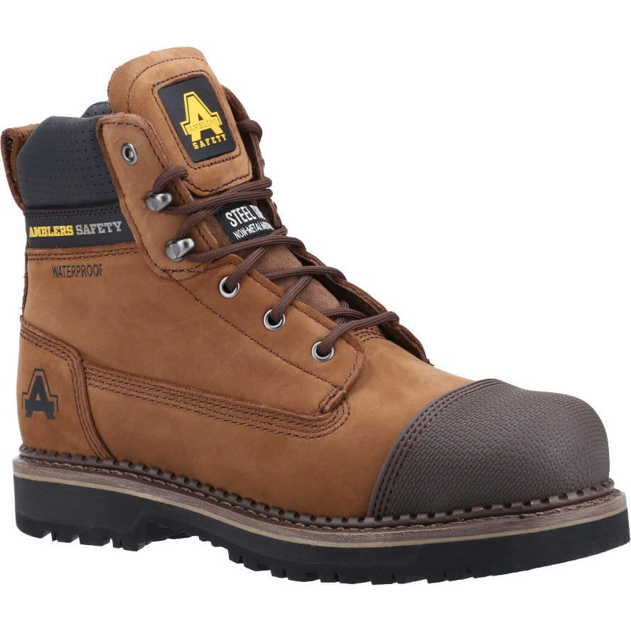 Amblers Mens Safety As233 Scuff Boots Brown Size 11 Price Comparisons | Compare The Build