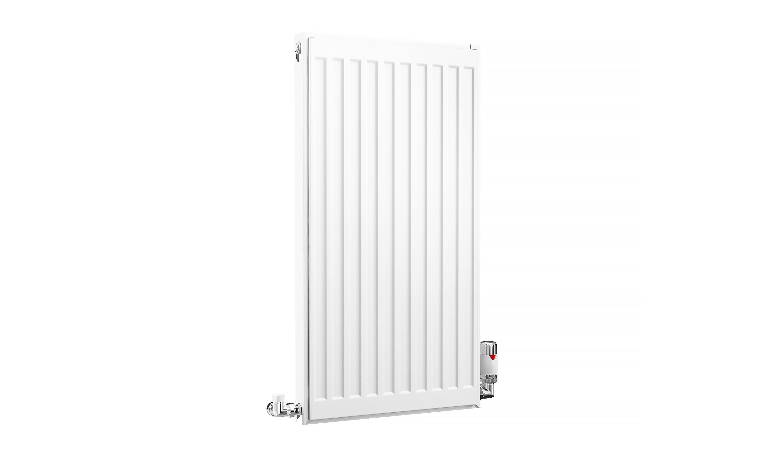 Kartell K-Rad Compact Horizontal Radiator, White, 750mm x 400mm - Single Panel, Single Convector Price Comparisons | Compare The Build