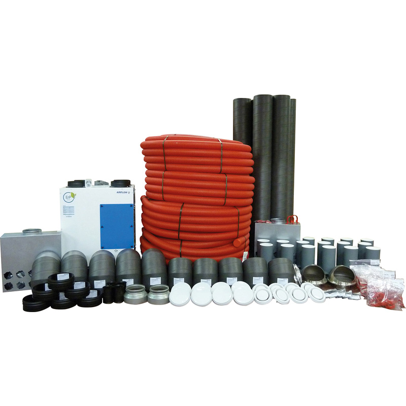Airflow DV130 Entro-V MVHR Kit For 277m² Dwelling - 2 Pallets Price Comparisons | Compare The Build