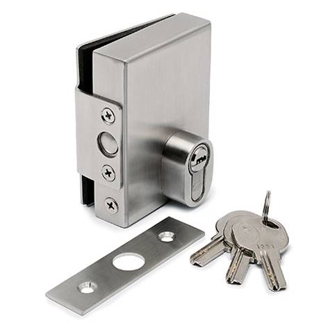 Satin Stainless Steel Retro Fit Patch Lock Price Comparisons | Compare The Build