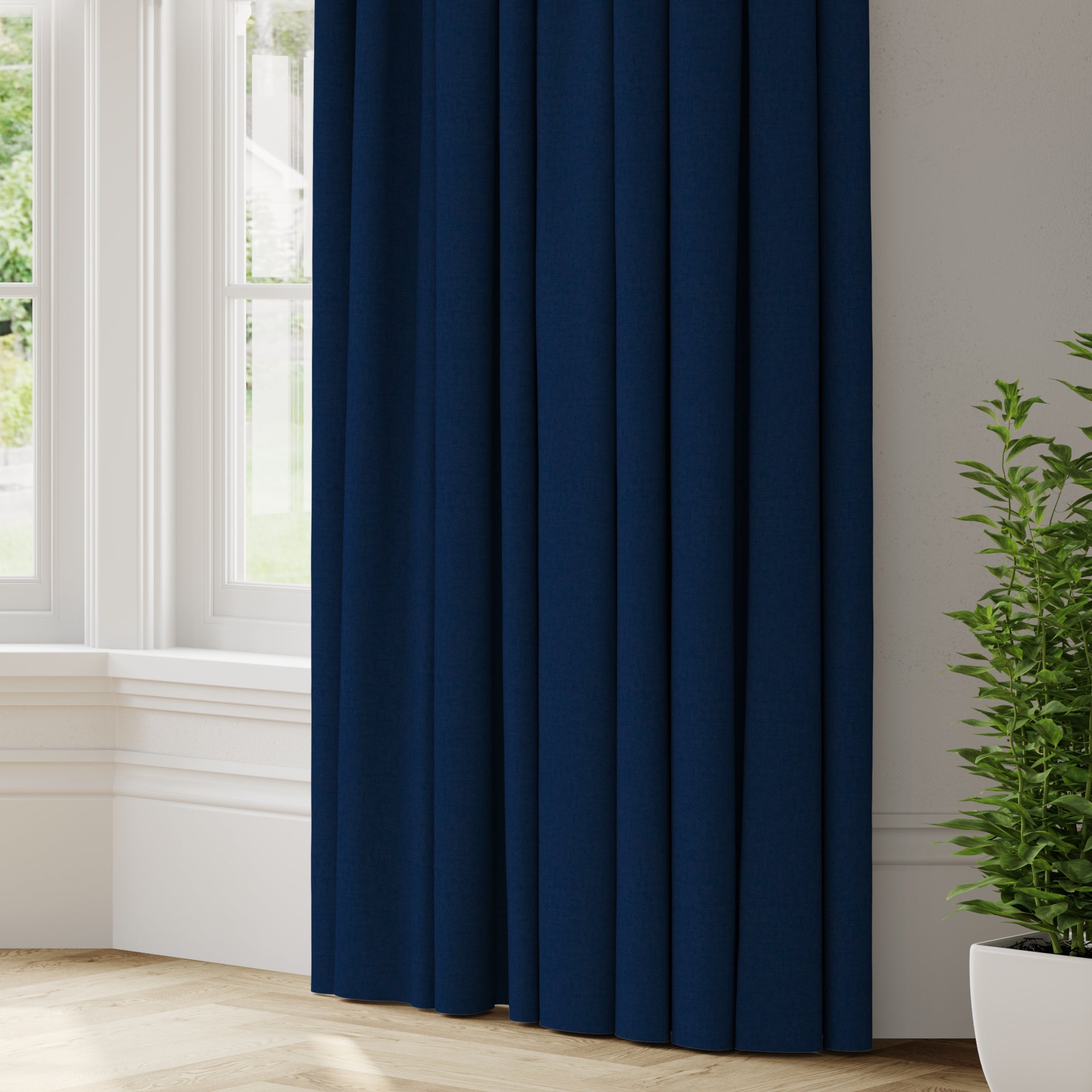 Carnaby Made to Measure Curtains Blue Price Comparisons | Compare The Build