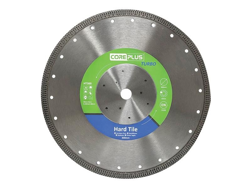 CorePlus CORDBHT300 HT300 Hard Tile Turbo Diamond Blade 300mm | Compare The Build