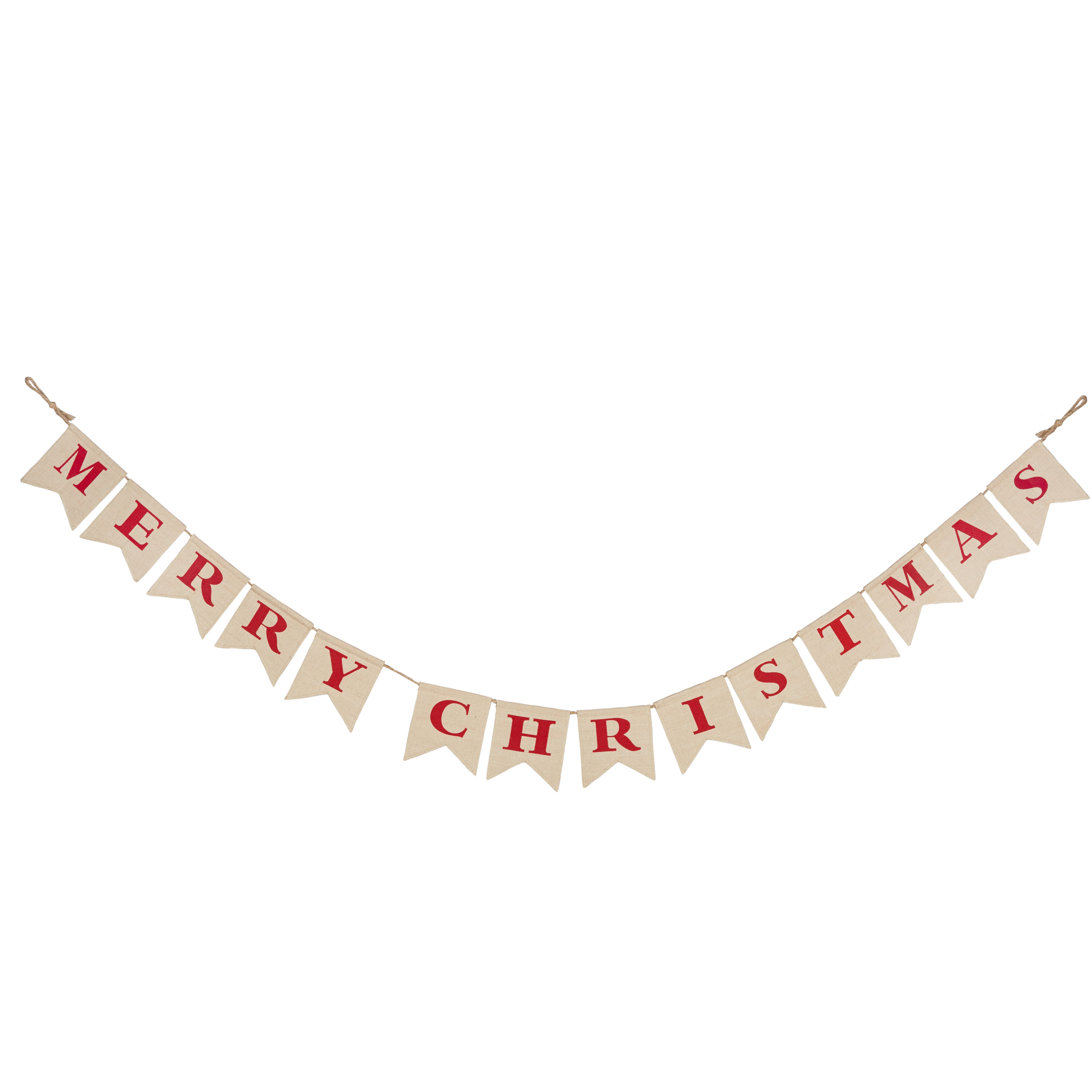 Colours Merry Christmas Bunting, (L)2.05M | Compare The Build