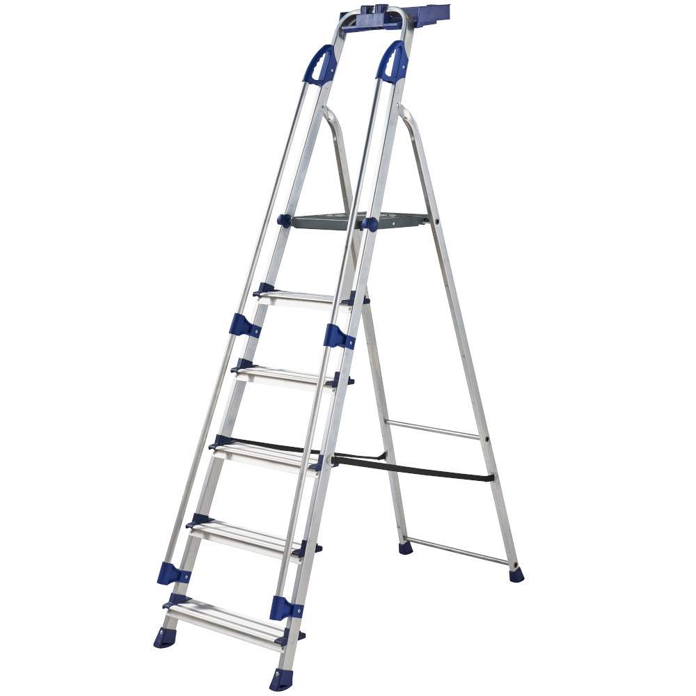 Werner 6 Tread Workstation Stepladder - EN131 7050618L Price Comparisons | Compare The Build