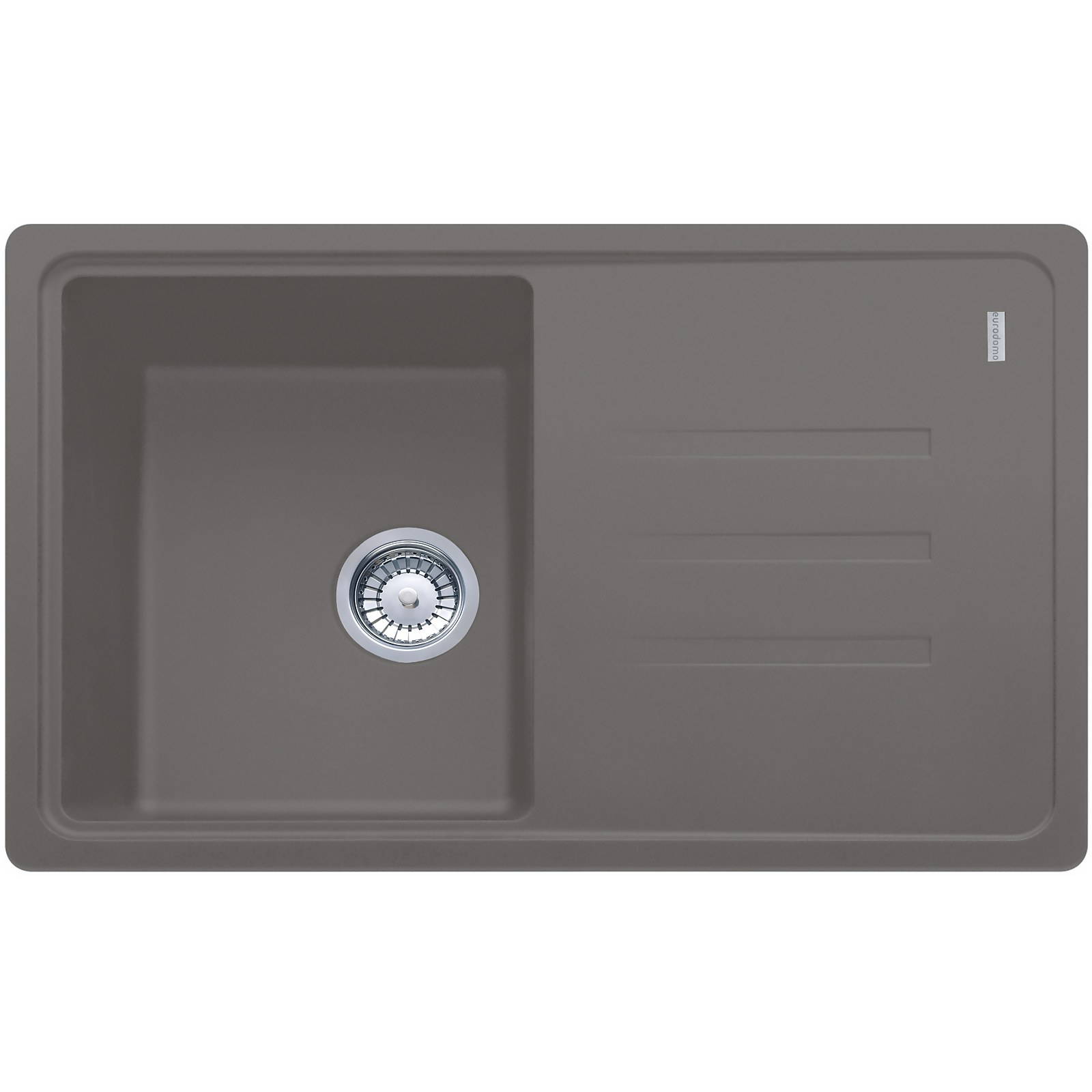 Carron Phoenix Debut 100 Sink - Stone Grey Price Comparisons | Compare The Build