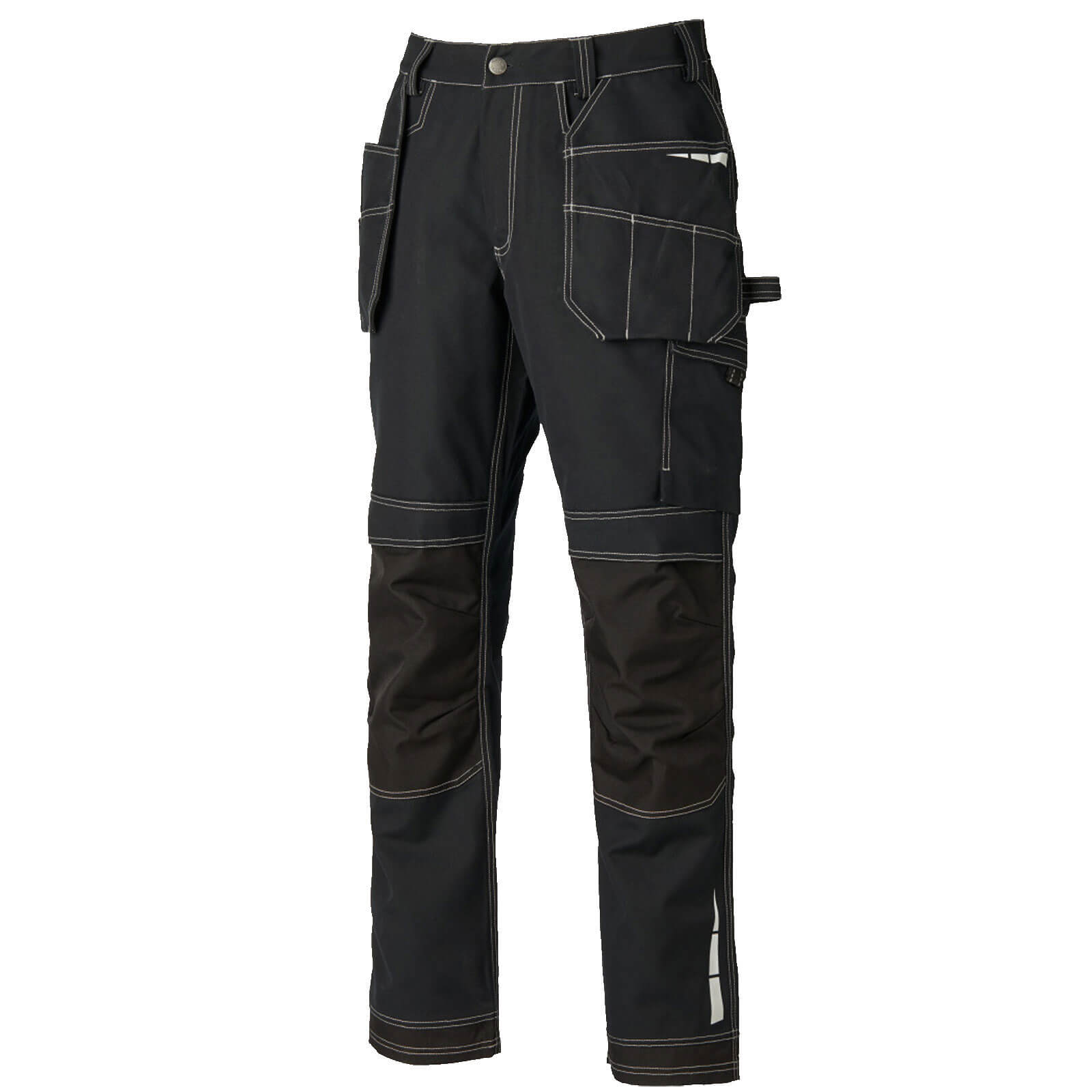 Dickies Mens Eisenhower Extreme Trousers Black 46" 29" | Compare The Build