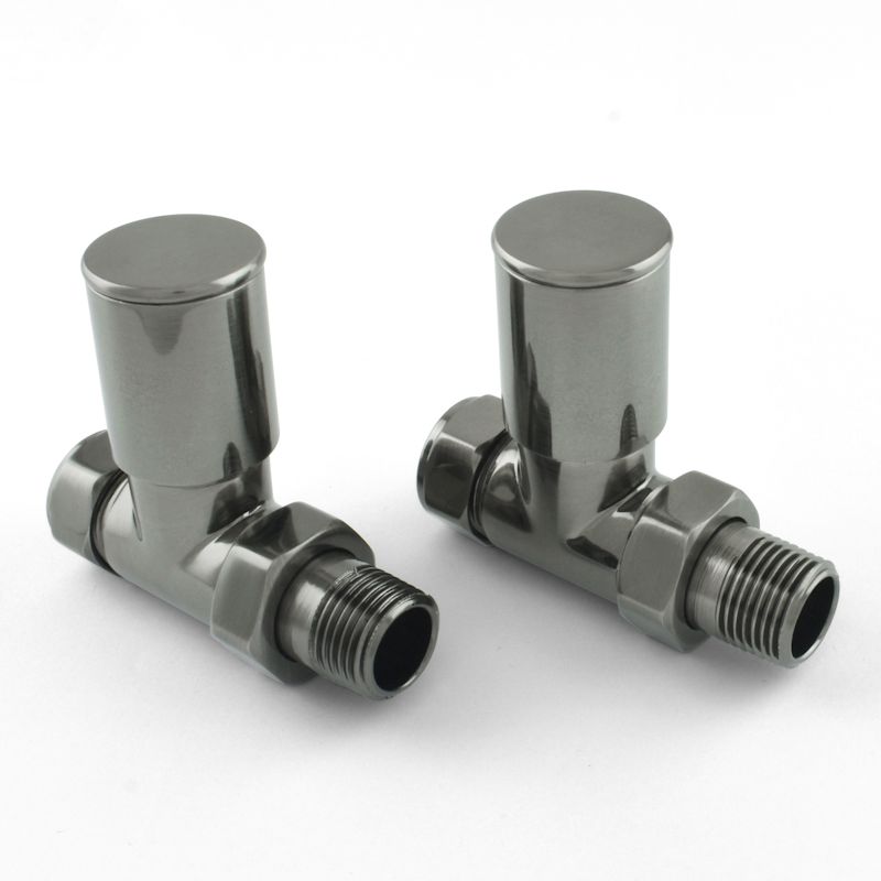 West Manual Valves, Milan, Black Nickel Straight - 10mm Price Comparisons | Compare The Build