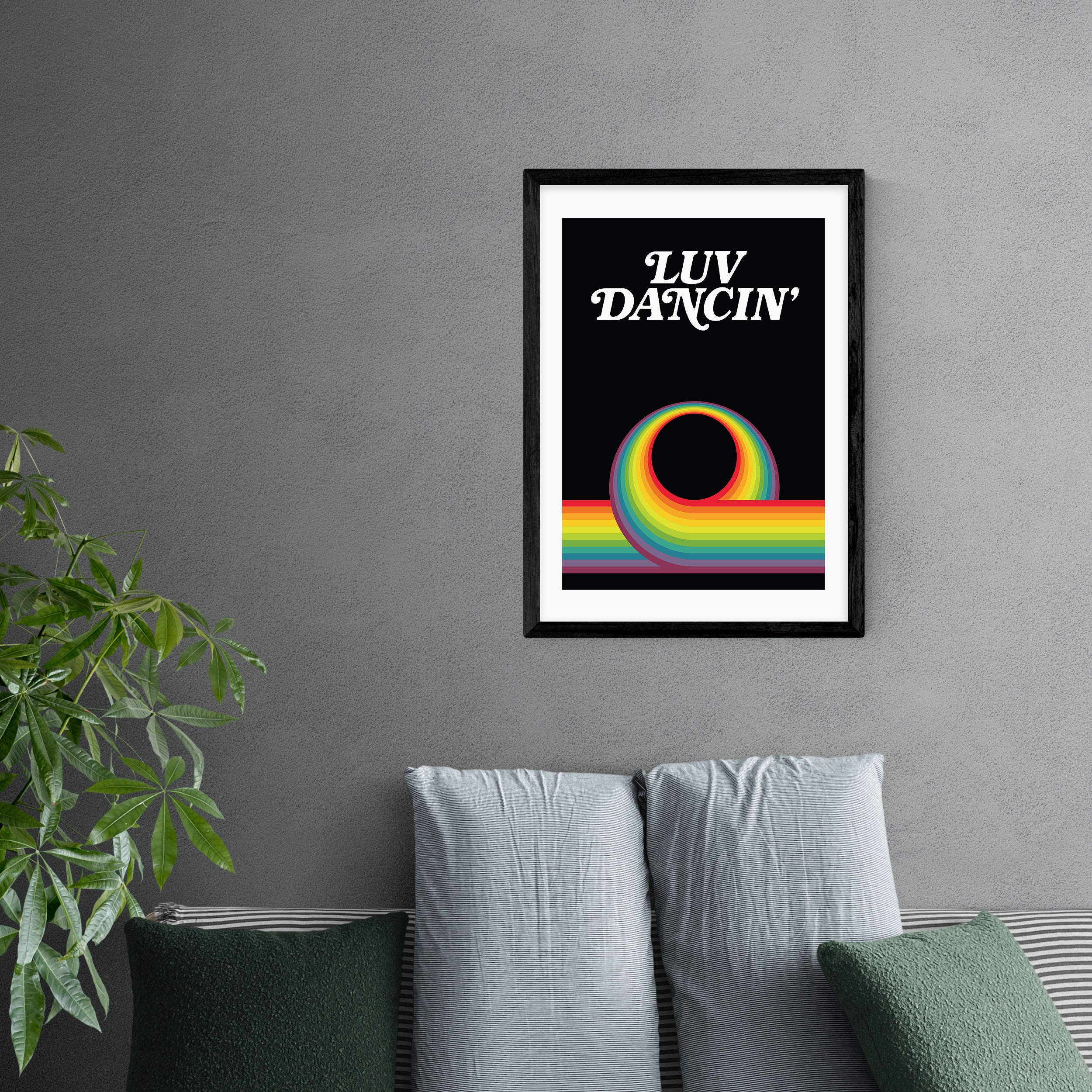 East End Prints Luv Dancin' Print MultiColoured Price Comparisons | Compare The Build