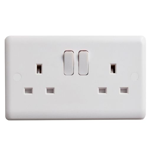 Vimark Curve 13A Double Socket - VC1209S Price Comparisons | Compare The Build