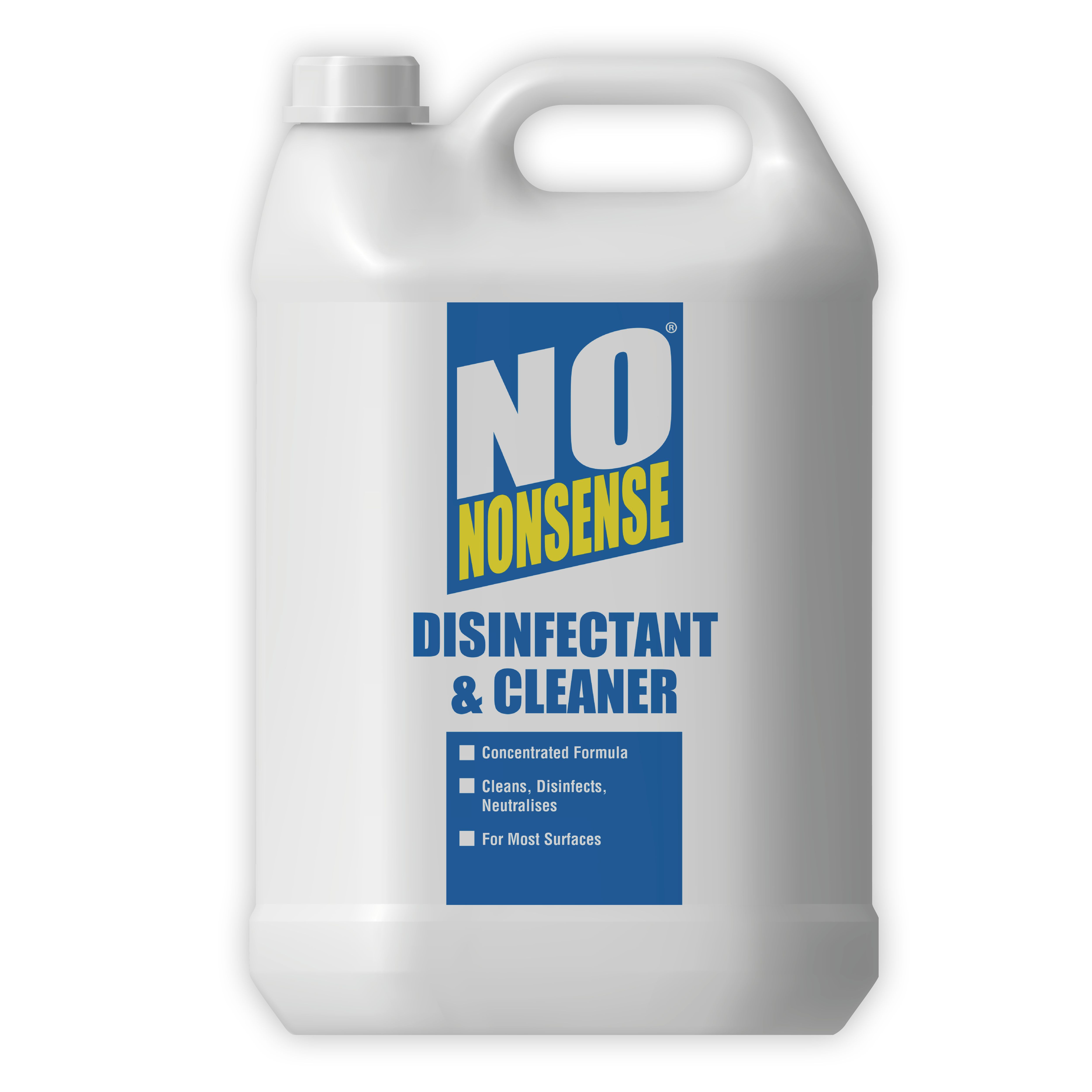 No Nonsense Disinfectant Concentrated Not Anti Bacterial Multi-Surface Hard Non-Porous Surfaces Any Room Disinfectant & Cleaner, 5L Bottle Price Comparisons | Compare The Build