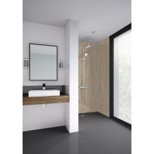Mermaid Pin Taiga Laminate 2 Sided Shower Panel Kit - 900 x 900mm Price Comparisons | Compare The Build