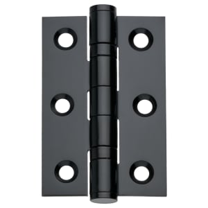 Ball Bearing Hinge Stainless Steel Matt Black 76mm - Pack of 3 Price Comparisons | Compare The Build