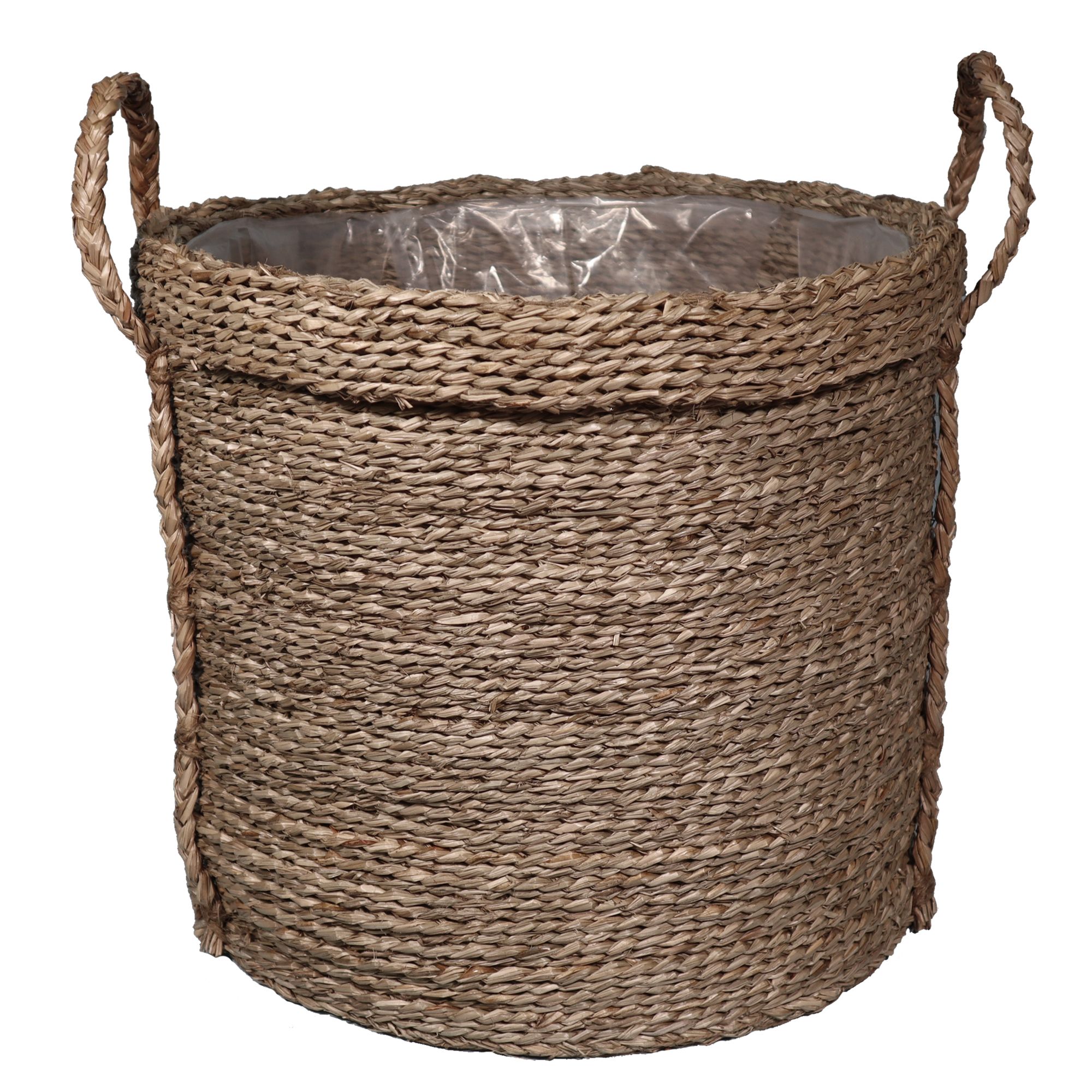 GoodHome Witoto Natural Seagrass Round Plant Pot (Dia)45Cm Price Comparisons | Compare The Build