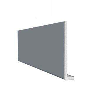 uPVC 225mm Fascia Board (10mm Cappit Square Edged) 5m - Storm Grey freefoam FW225SG Price Comparisons | Compare The Build