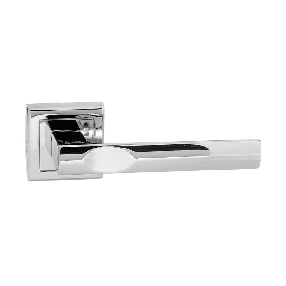 Atlantic STATUS Kansas Lever on Square Rose - Polished Chrome Atlantic UK S24SPC | Compare The Build