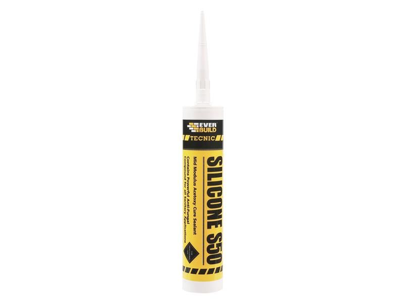 Everbuild EVBS50TR Tecnic Silicone S50 Translucent 310ml Price Comparisons | Compare The Build