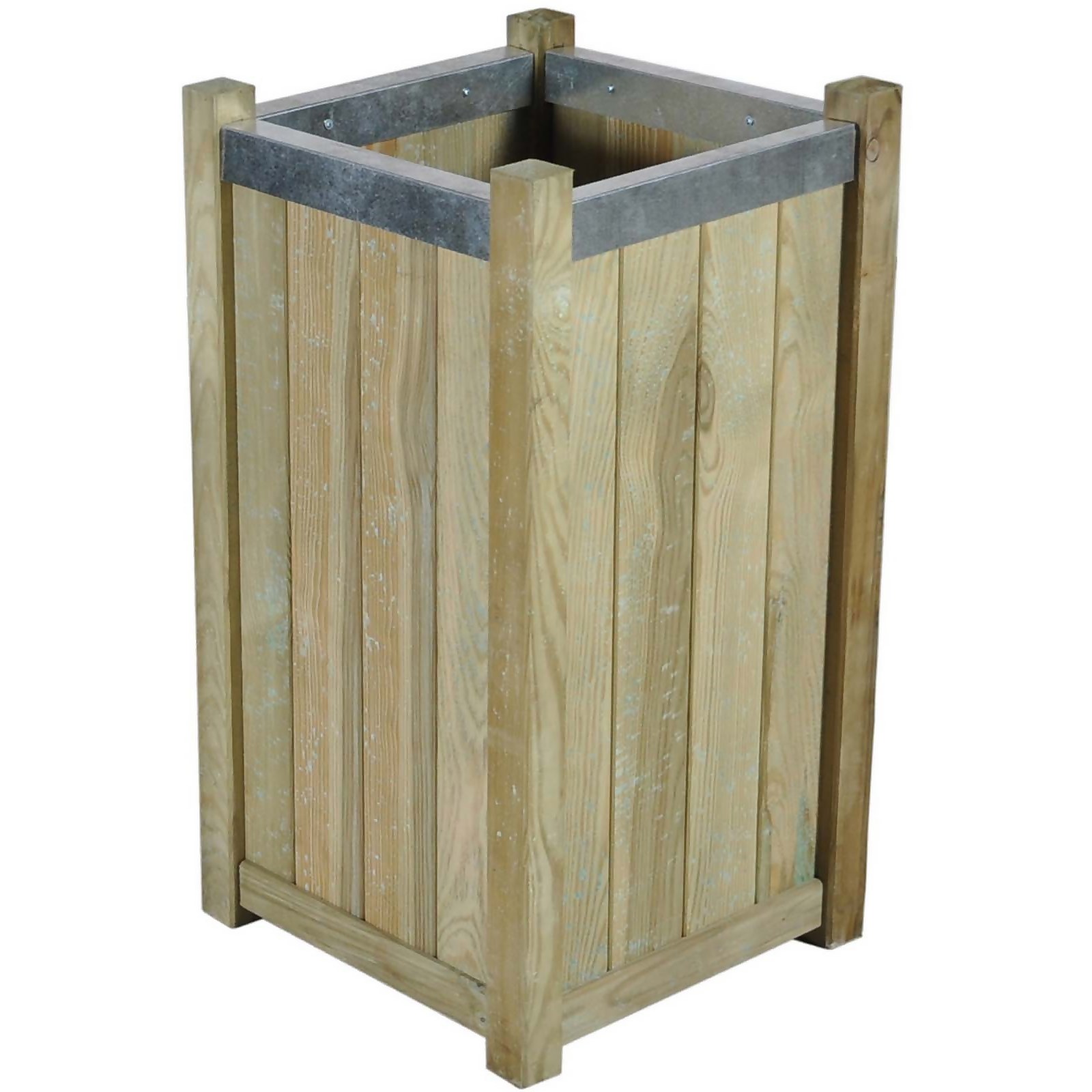 Forest Garden Slender Wooden Rectangular Planter 40Cm Price Comparisons | Compare The Build