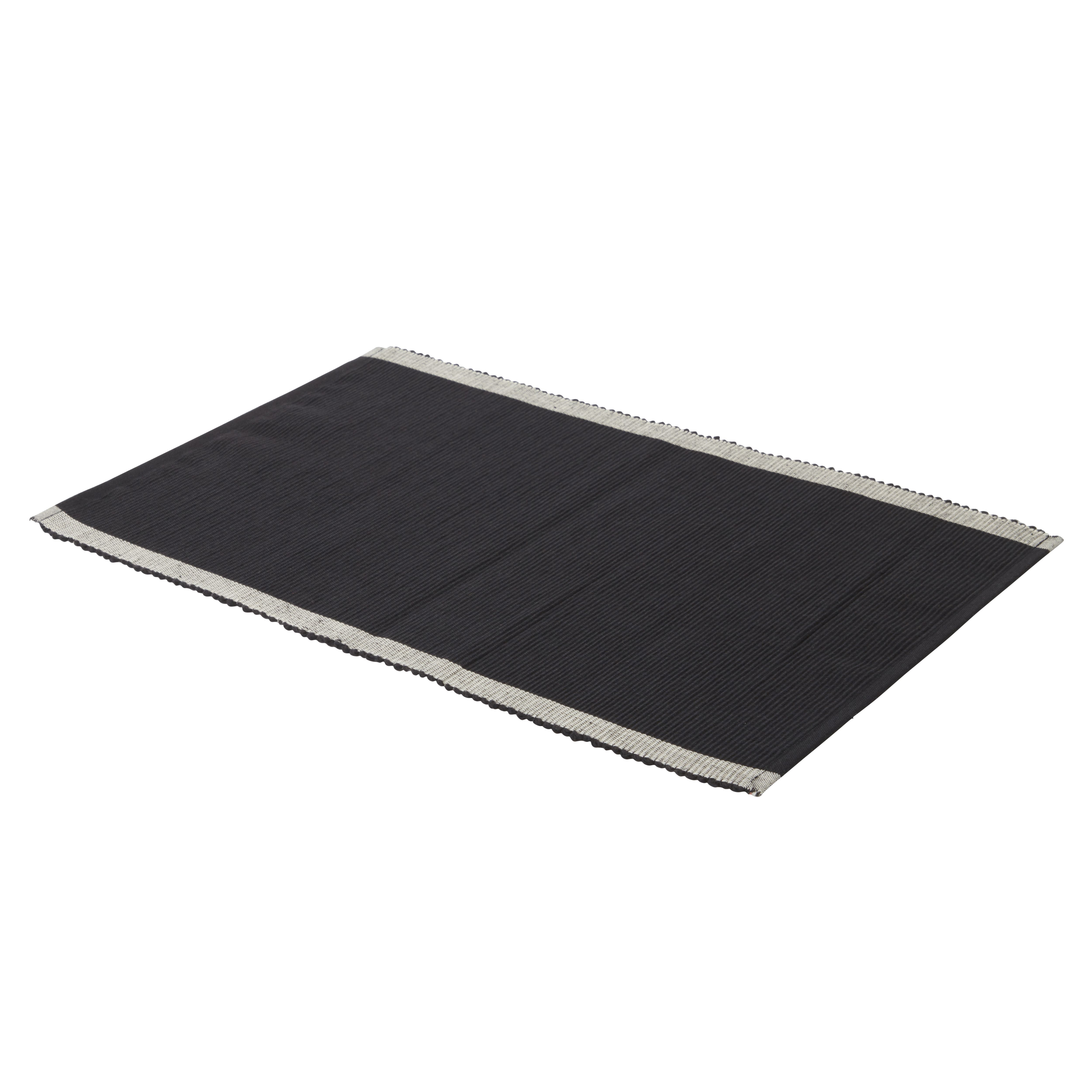 Blooma Denia Black & White Placemats, Pack Of 2 Price Comparisons | Compare The Build