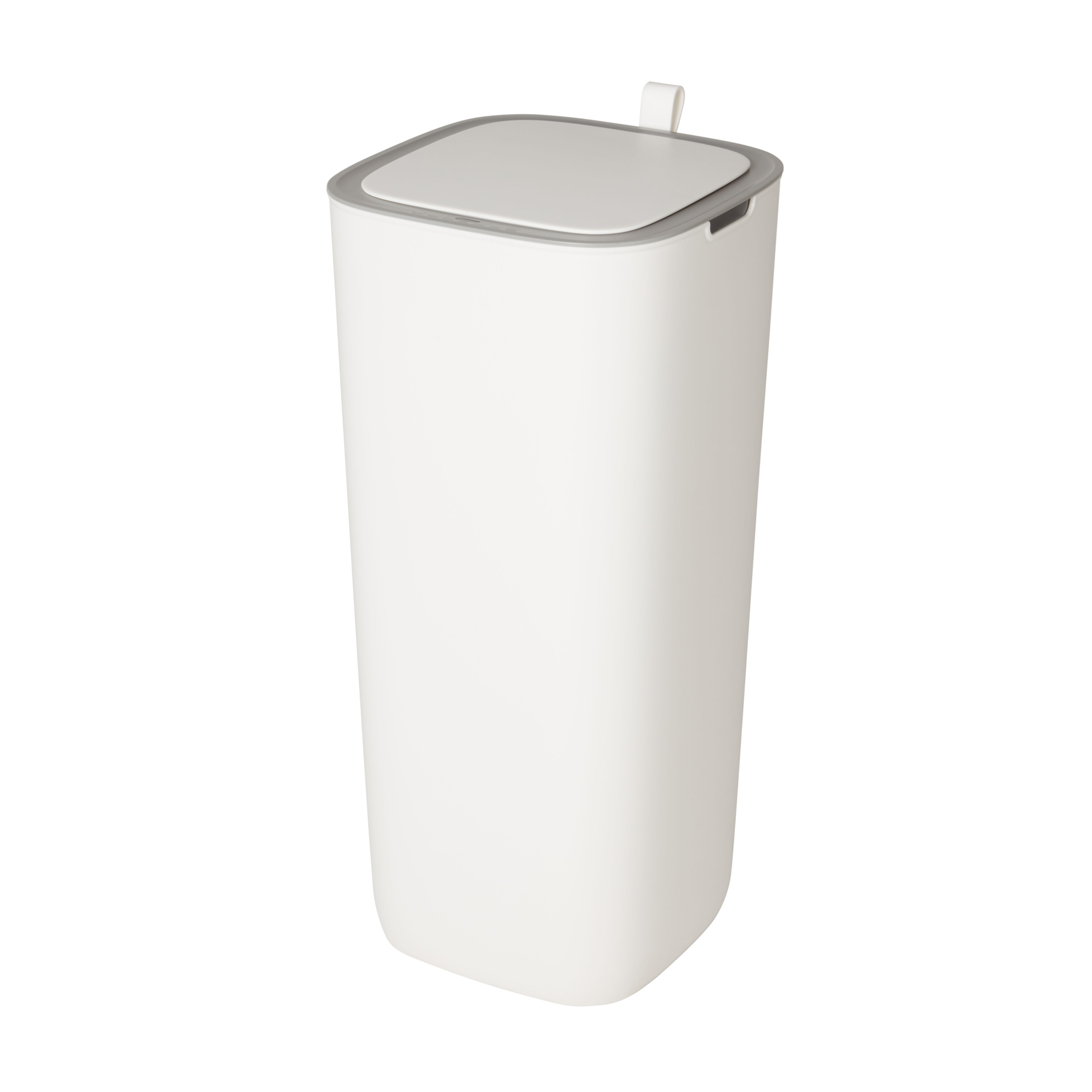 Cooke & Lewis Casetta Soft Close White Plastic Square Freestanding Kitchen Bin, 30L Price Comparisons | Compare The Build