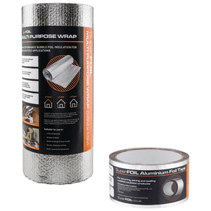 SuperFOIL Multi-Purpose Insulation & Foil Tape Set - 0.6 x 15m | Compare The Build