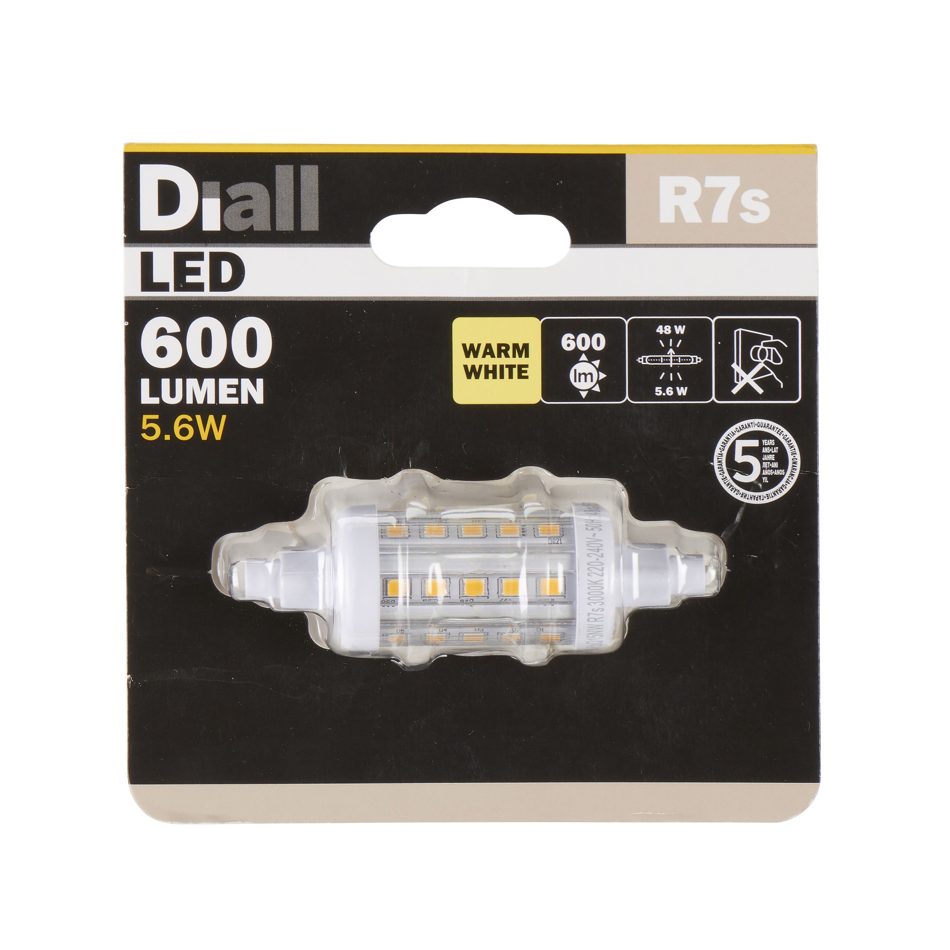 Diall Skip20 R7S 600Lm 3000K 15K Price Comparisons | Compare The Build